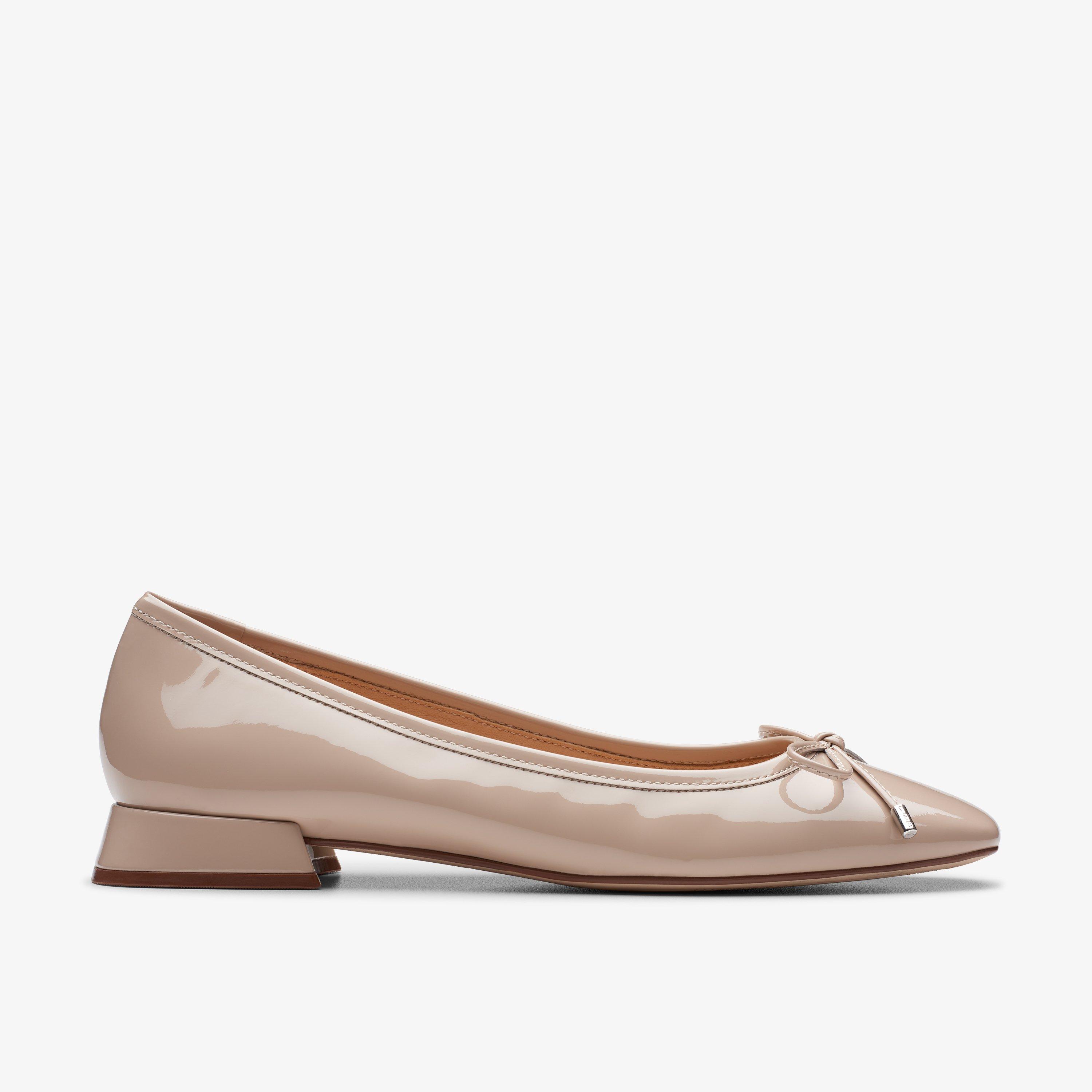 WOMENS Ubree 15 Step Sand Patent Ballerina Shoes | Clarks US