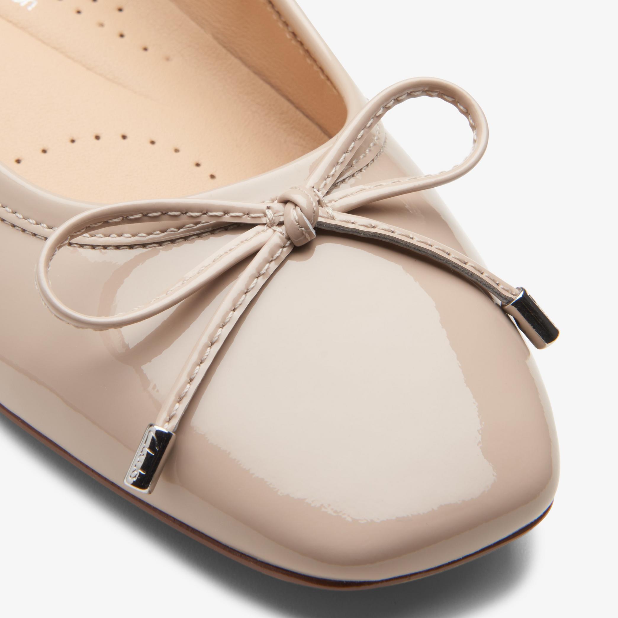 Ubree 15 Step Sand Patent Ballerina Shoes, view 11 of 11