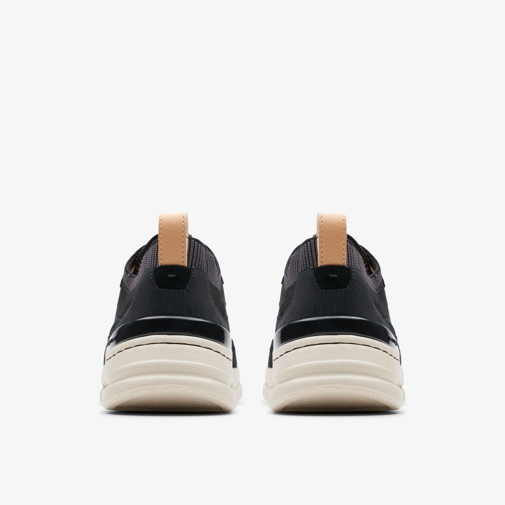 NATURE X COVE Black Combination Trainers, view 5 of 6