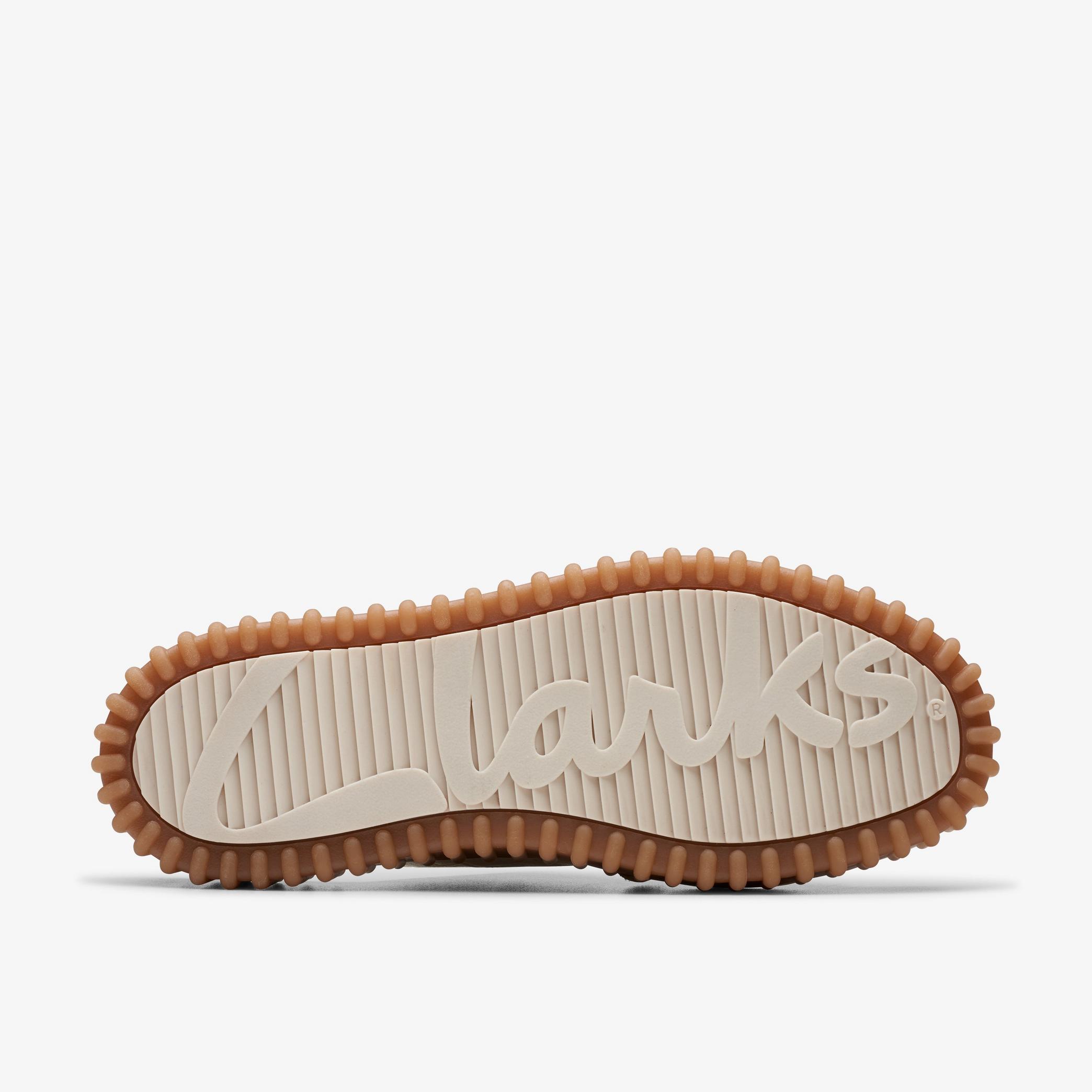 Torhill Slide Cream Interest Flat Sandals, view 4 of 7