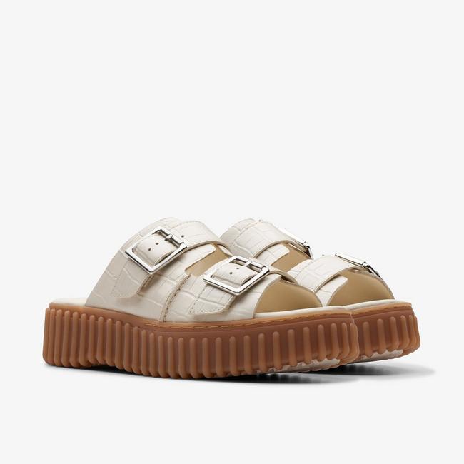 Clarks on sale sandals platform