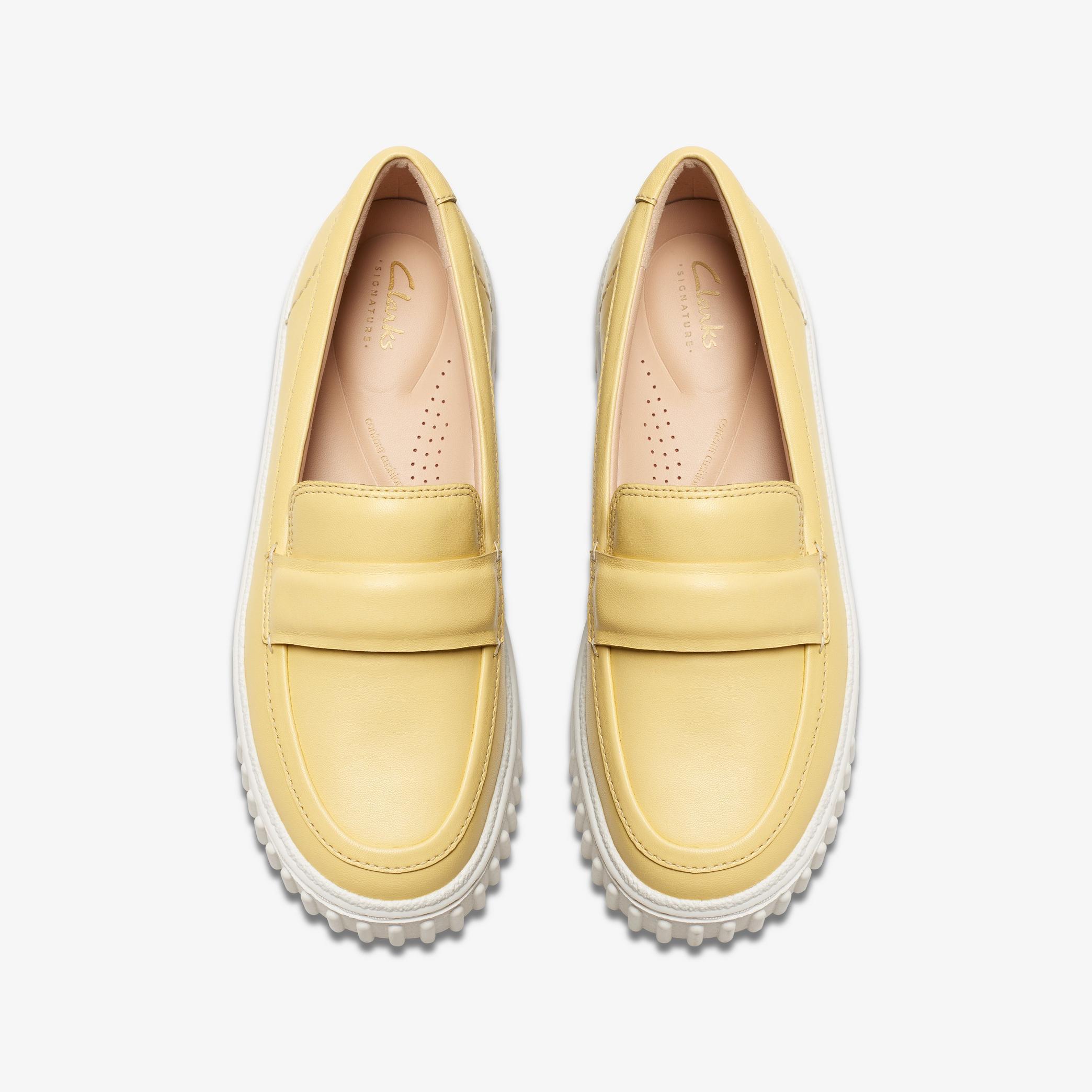 Mayhill Cove Yellow Leather Loafers, view 6 of 6