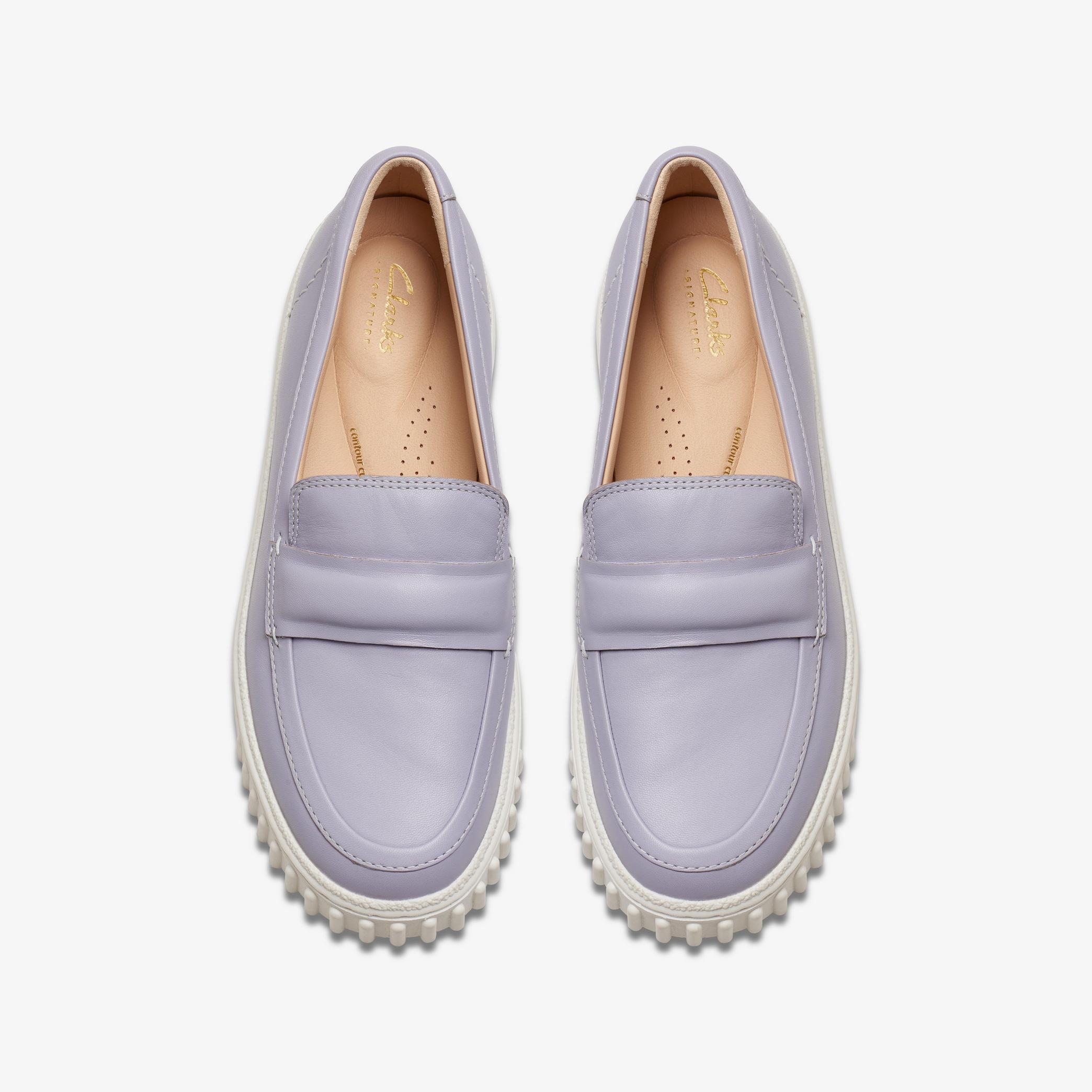 Mayhill Cove Lilac Leather Loafers, view 6 of 6