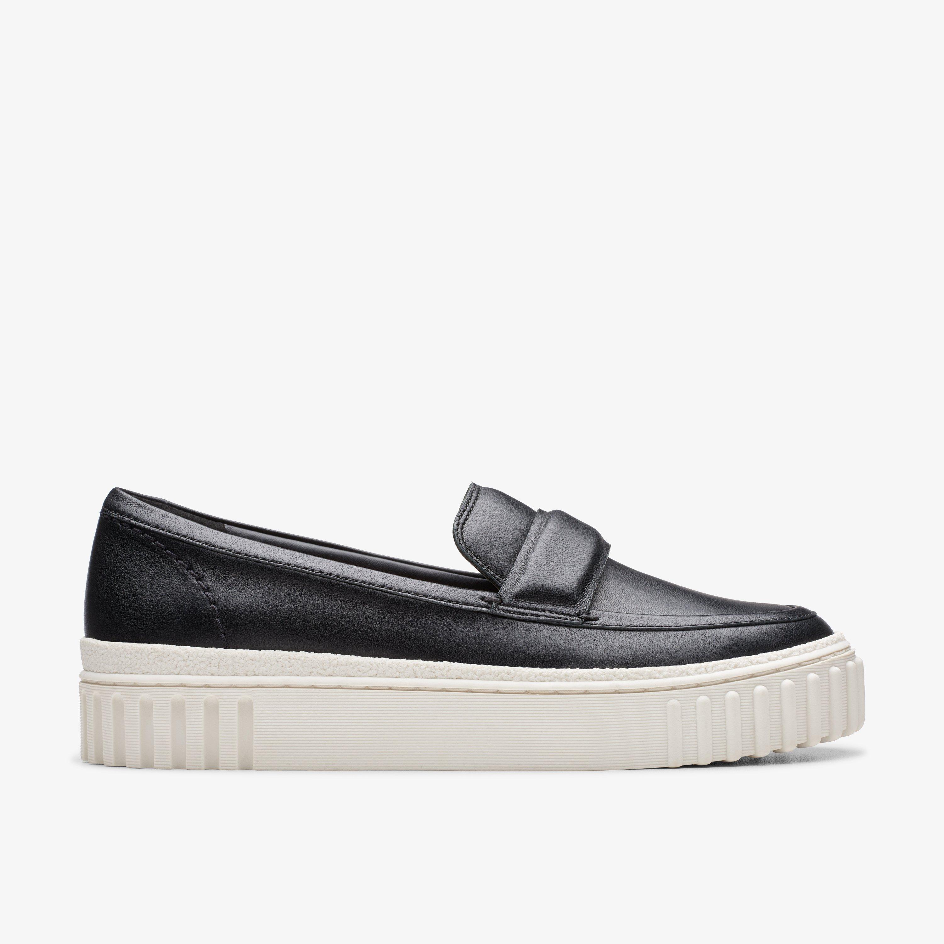 クラークス Clarks Womens QOI3 Leather Closed Toe None Slide Flats