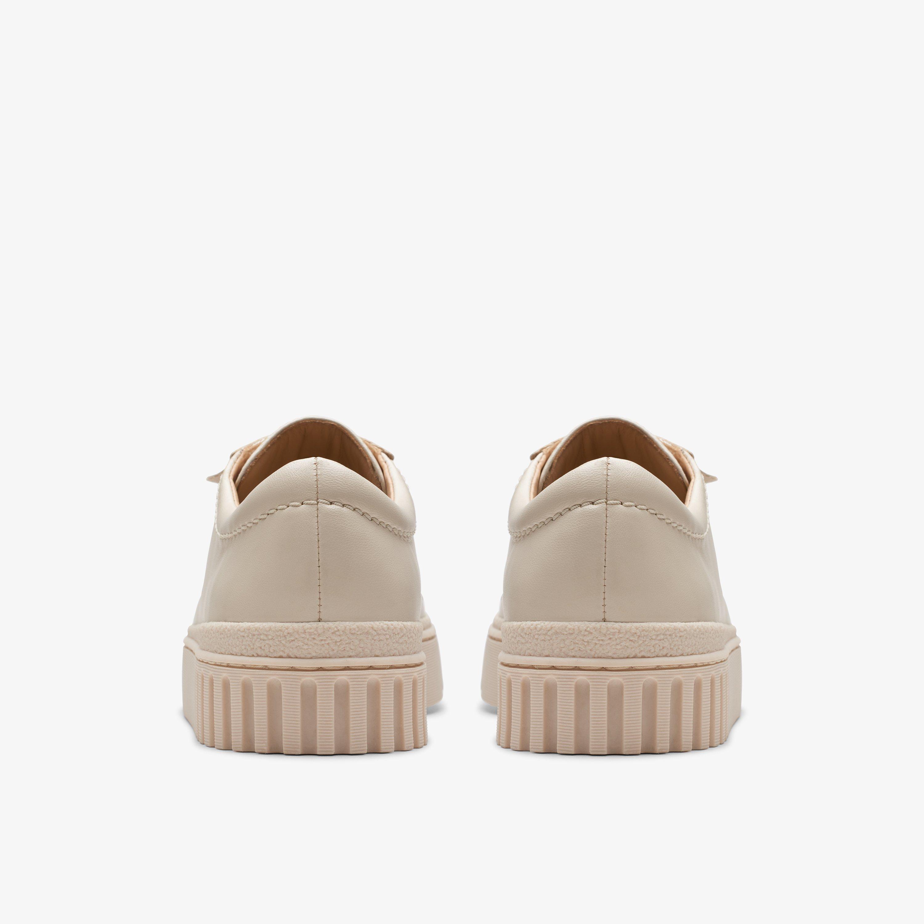 Womens Mayhill Walk Cream Leather Shoes Clarks UK