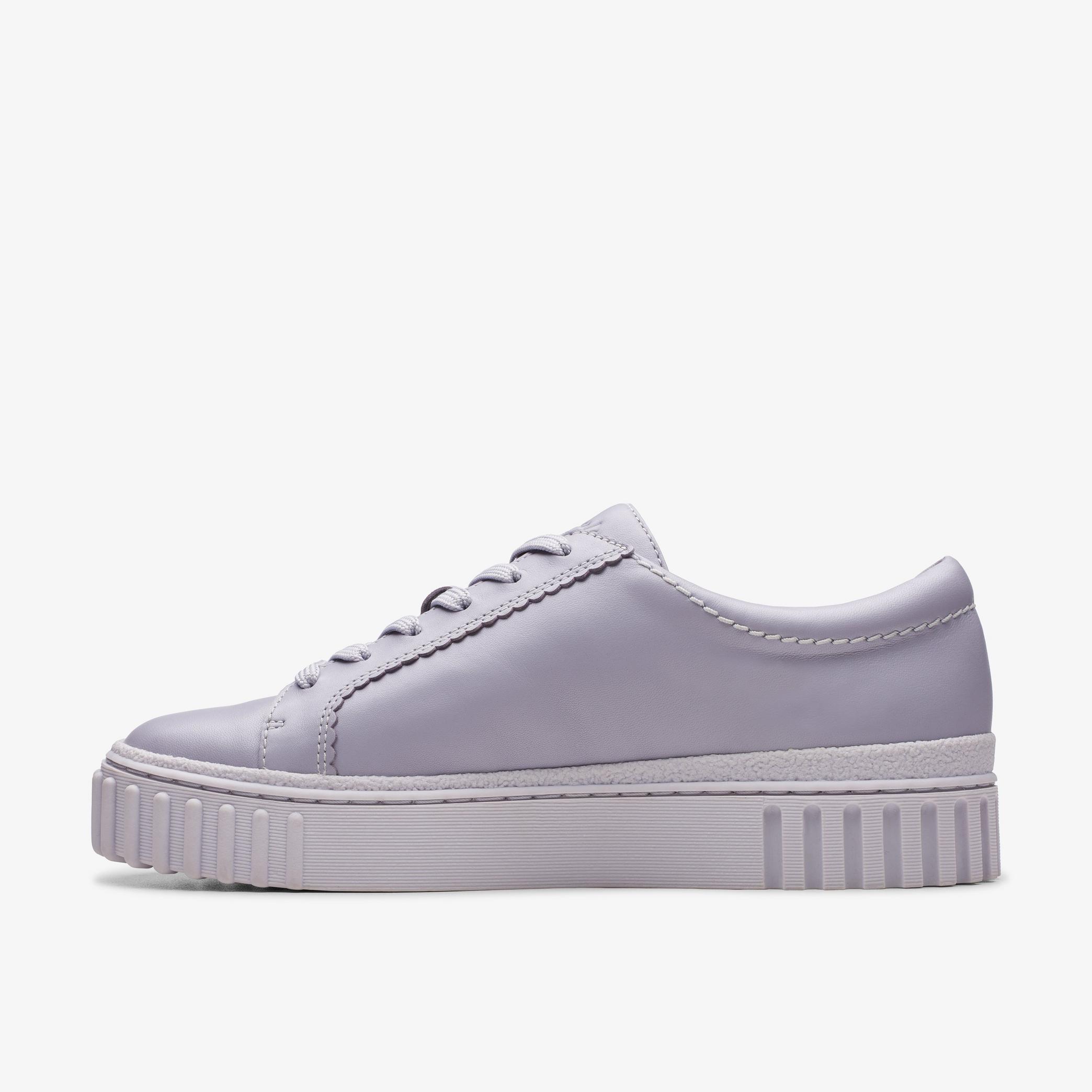 Mayhill Walk Lilac Leather Trainers, view 2 of 6