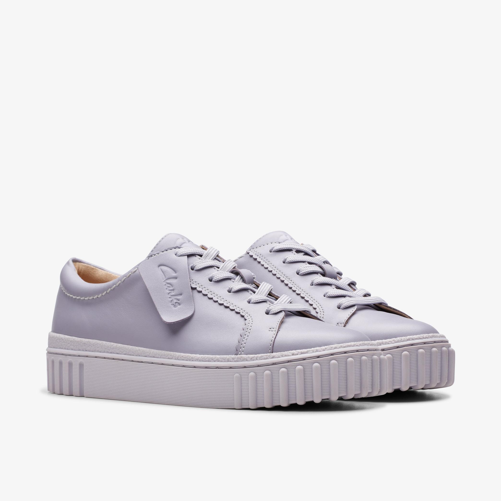 Mayhill Walk Lilac Leather Sneakers, view 4 of 6