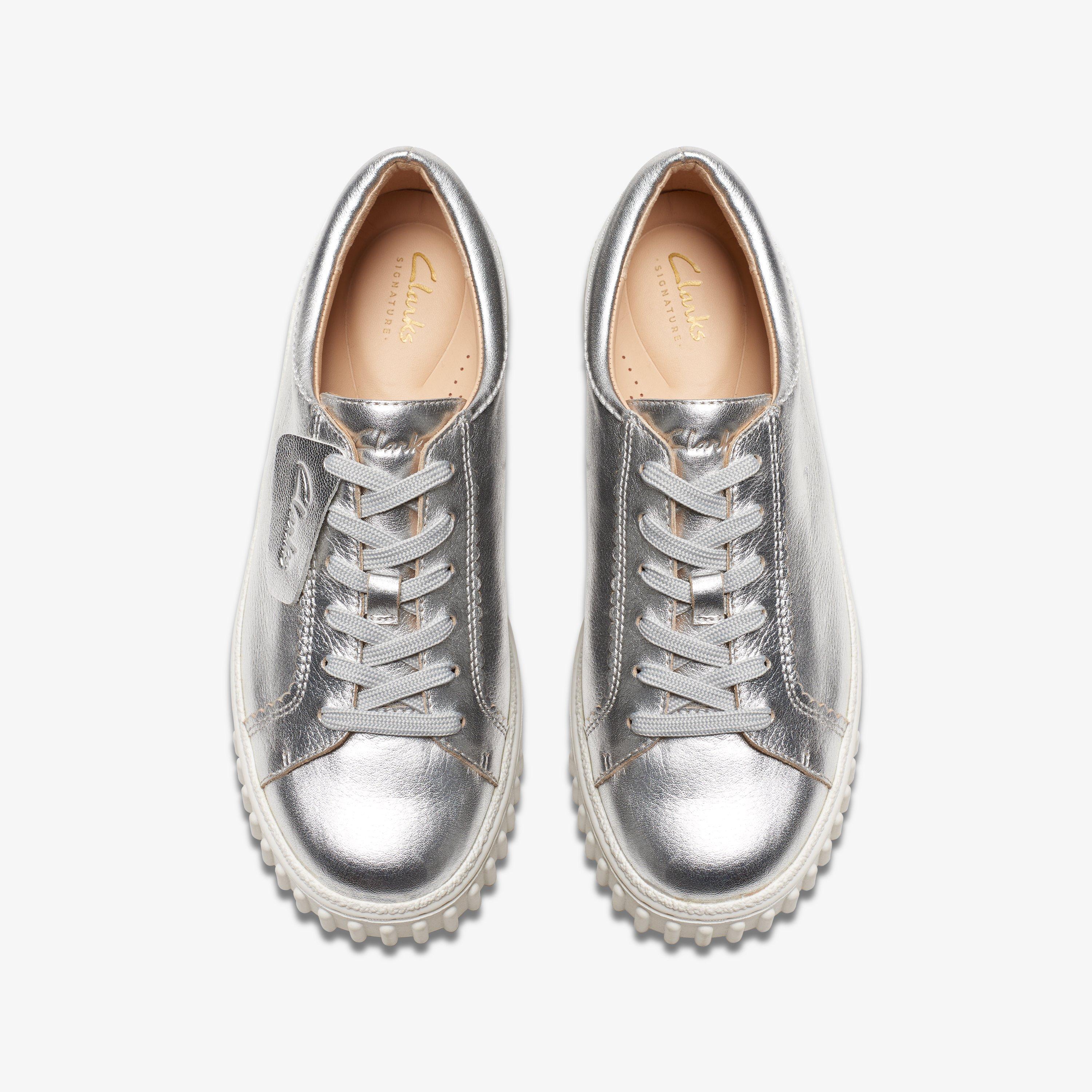 Clarks silver online