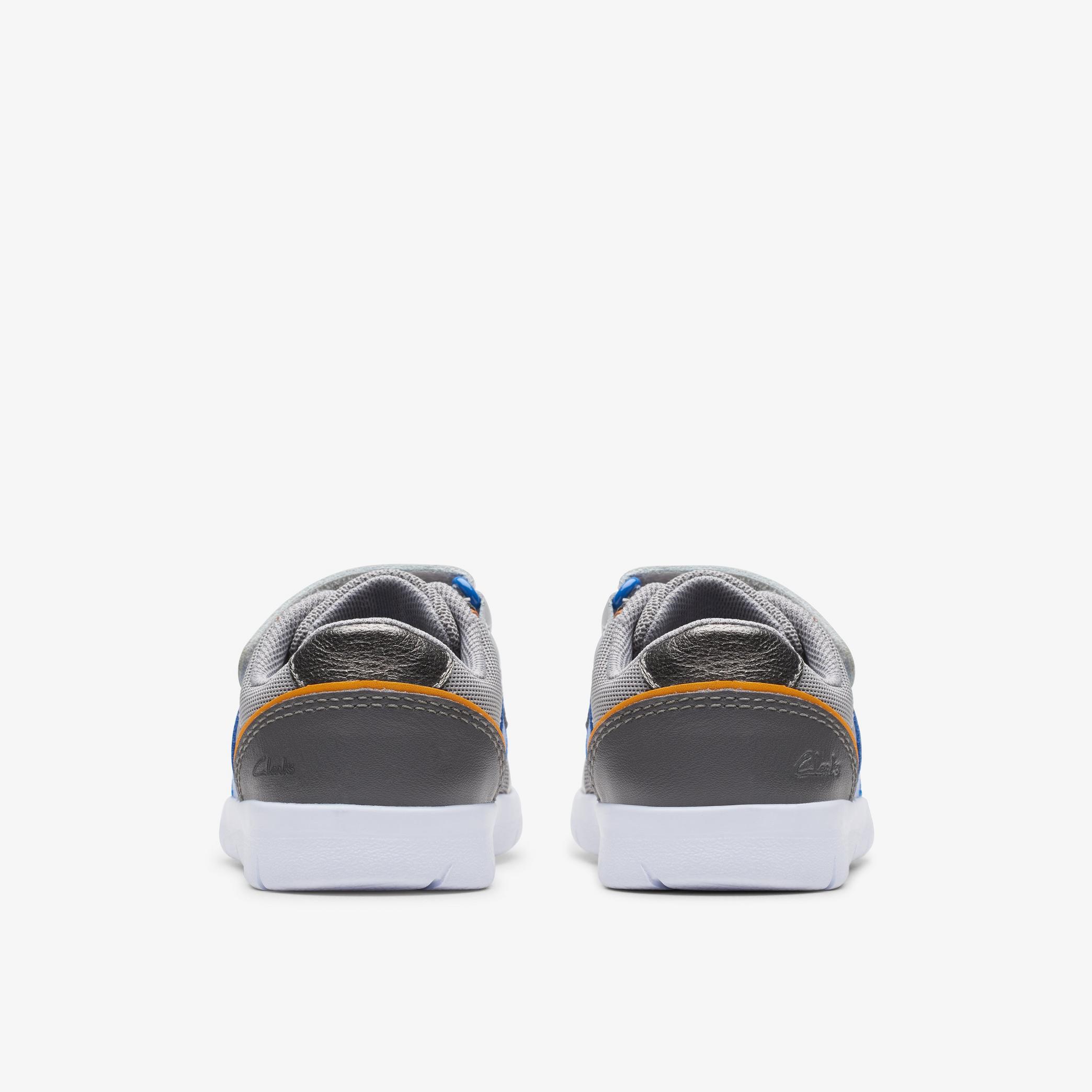 Ath Sphere Toddler Grey Combination Trainers, view 5 of 6