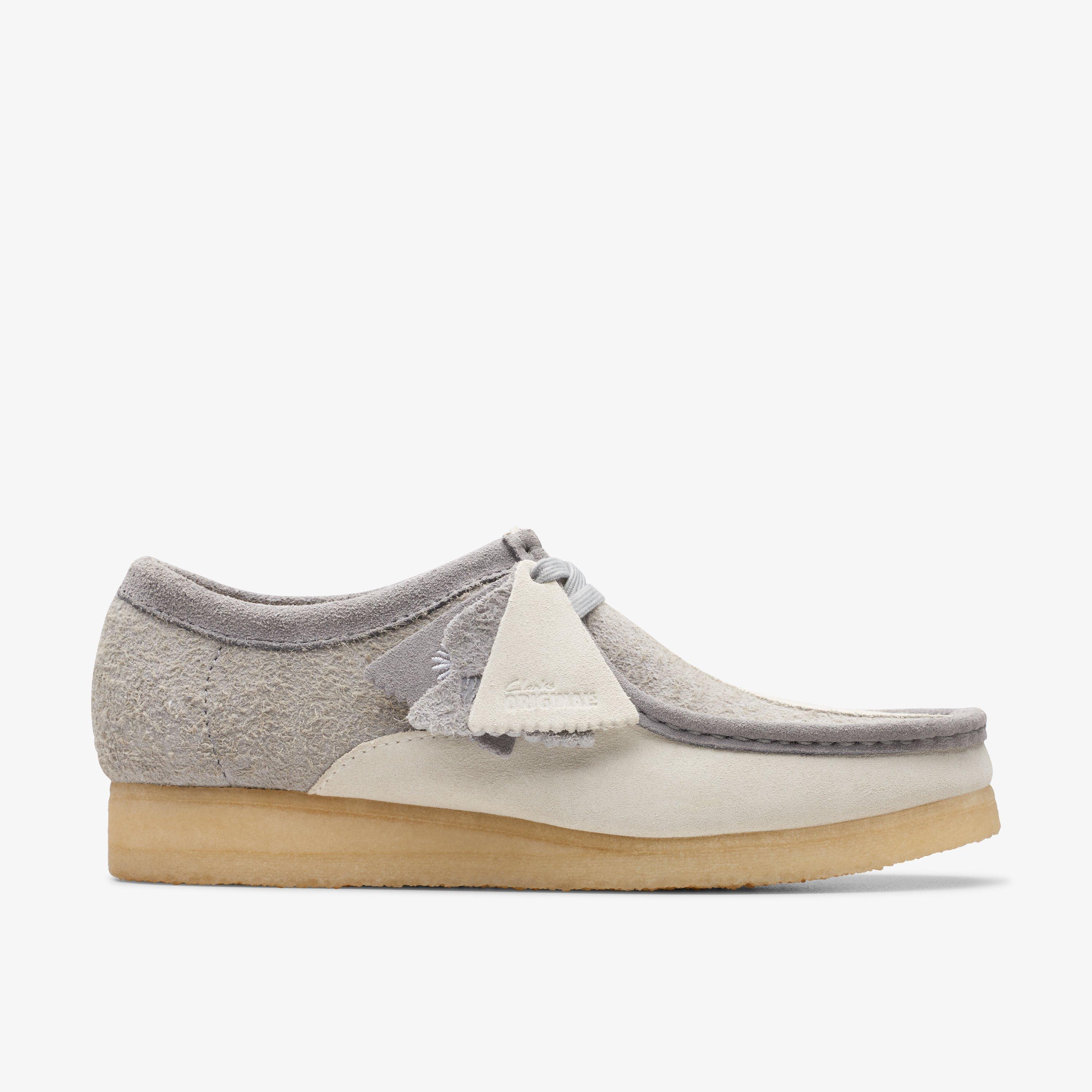 White clarks cheap