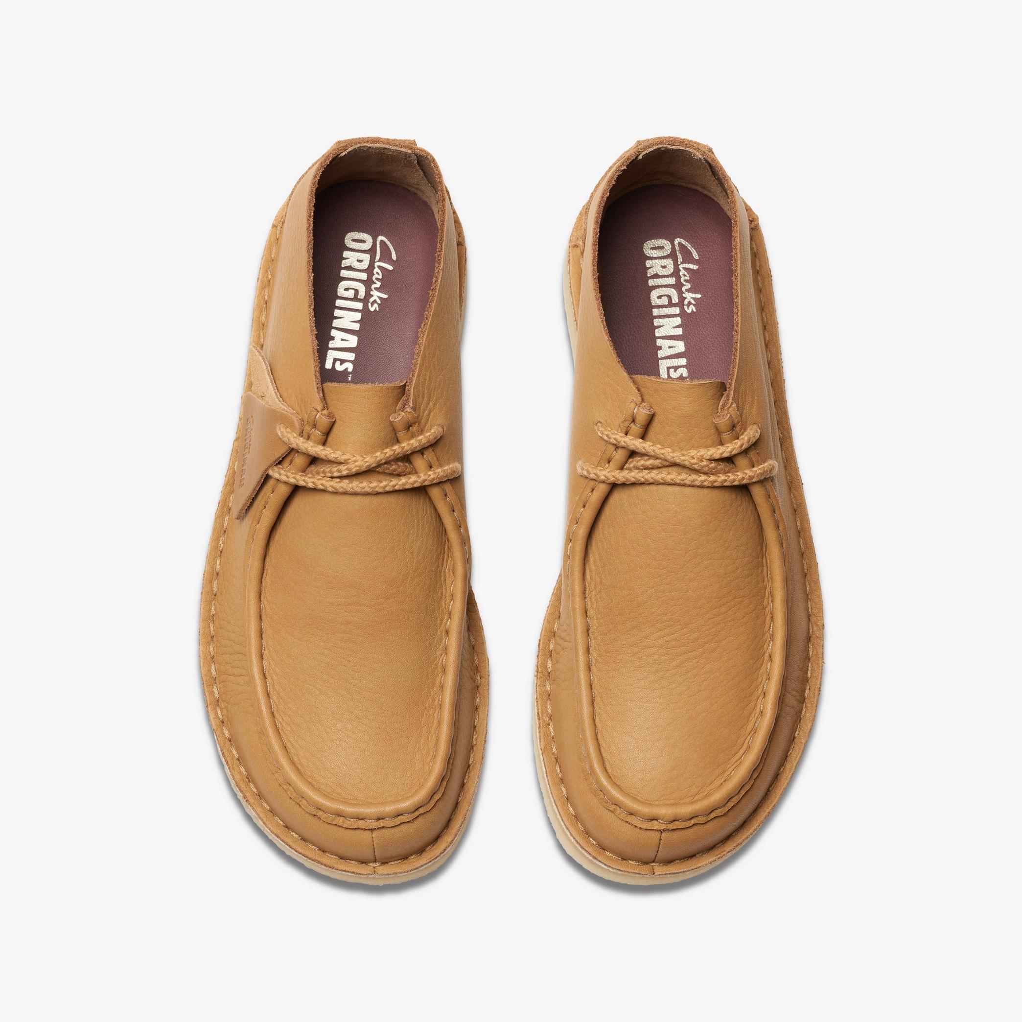 Desert Nomad Mid Tan Leather Moccasins, view 6 of 6