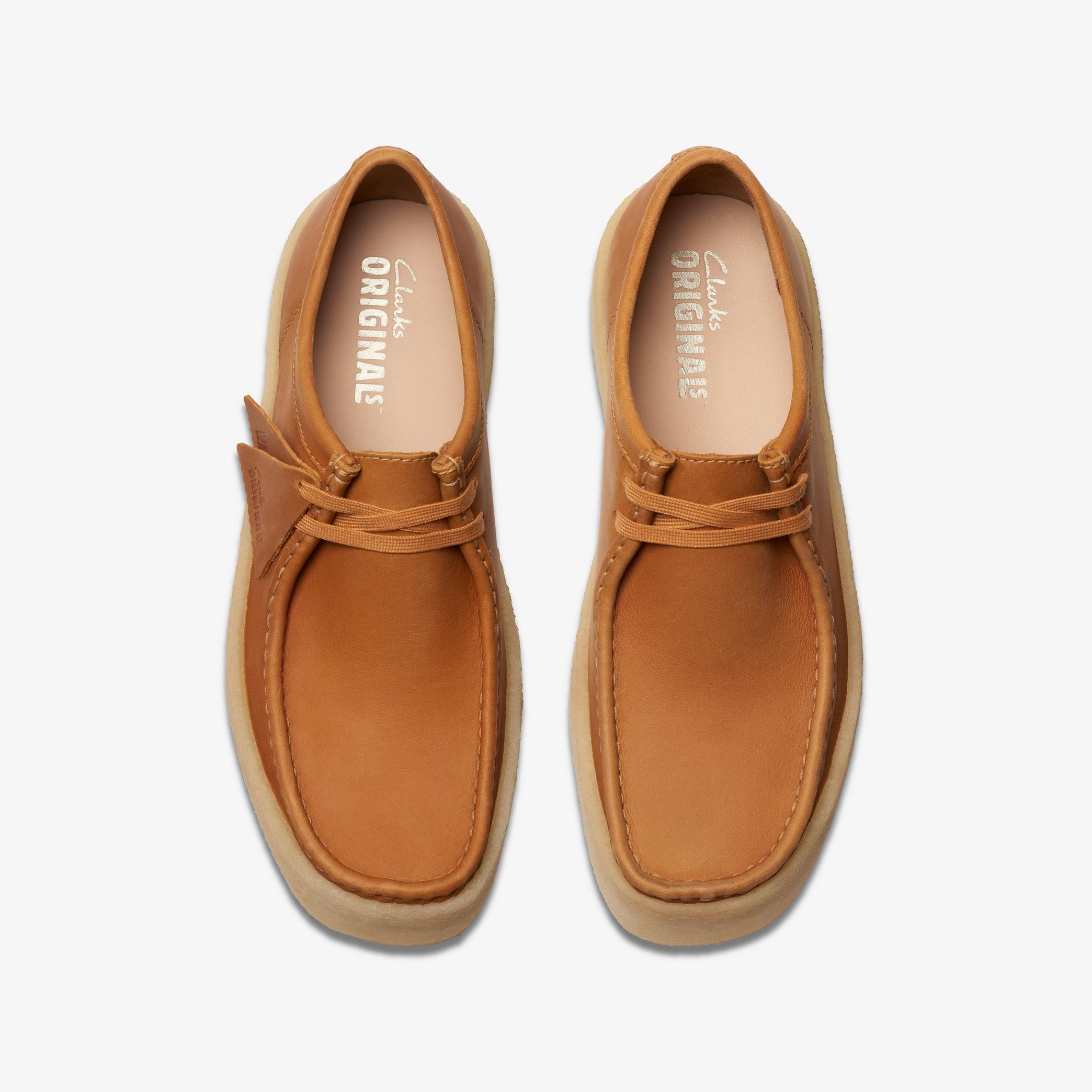 Wallabee Cup Mid Tan Leather Wallabee, view 6 of 6