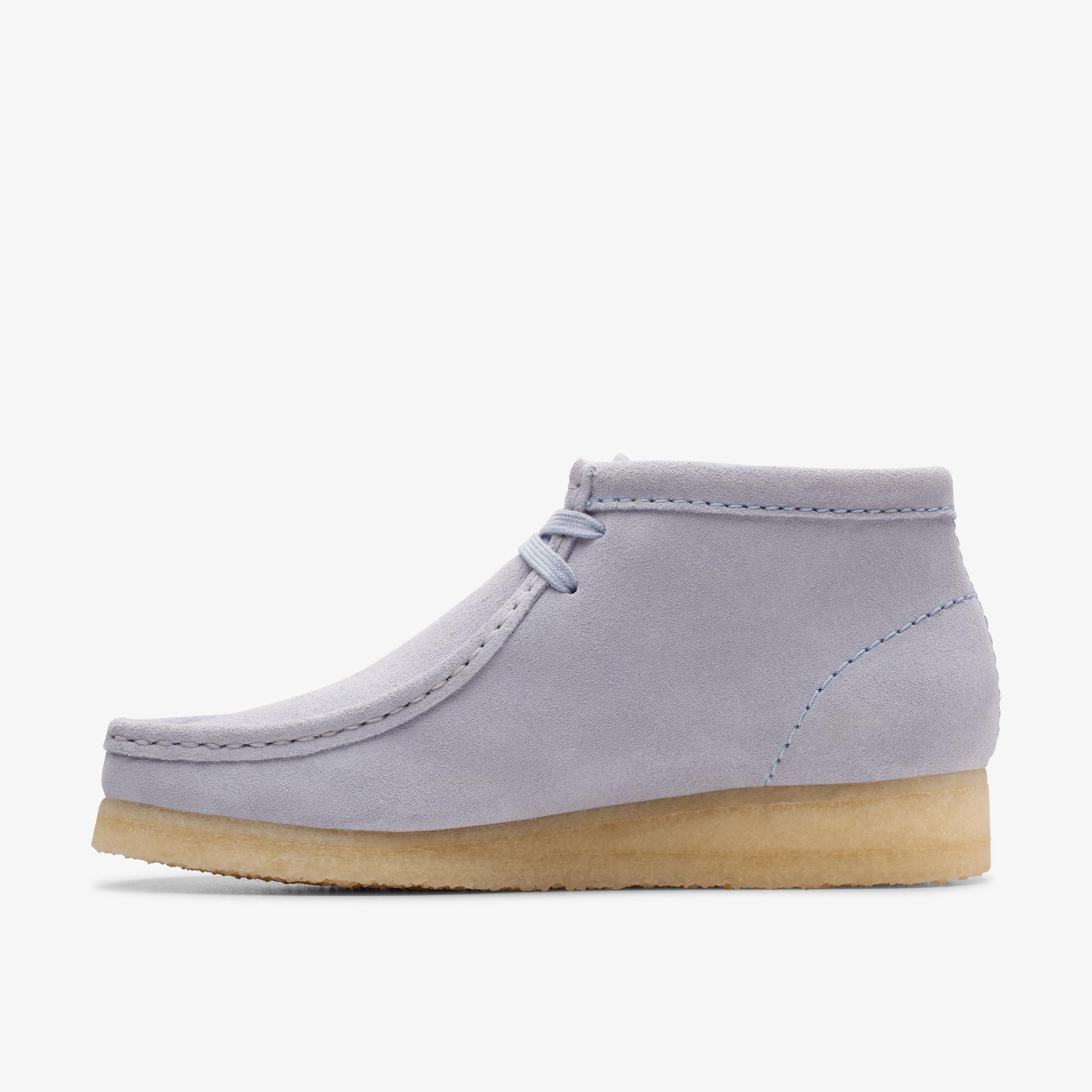 Wallabee Boot Cloud Grey Suede Wallabee, view 2 of 7