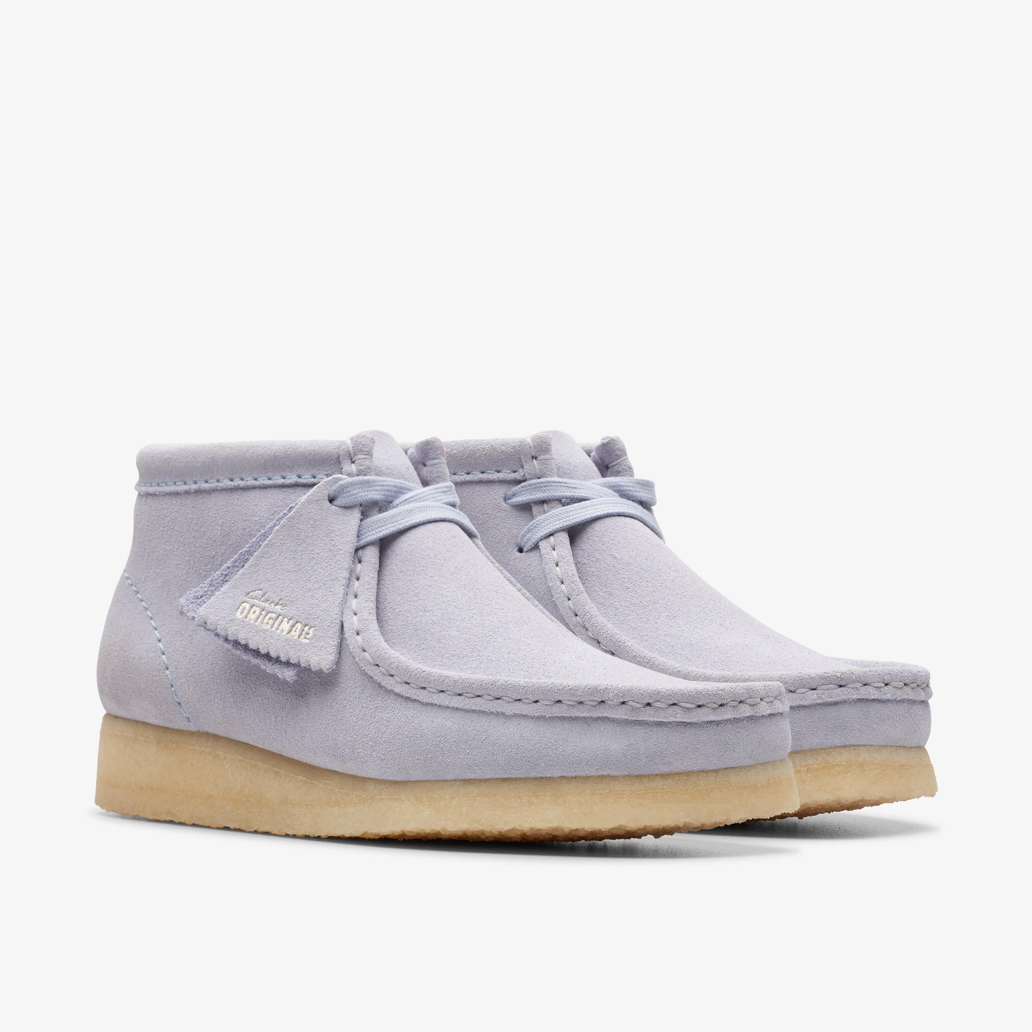 Wallabee Boot Cloud Grey Suede Wallabee, view 4 of 7