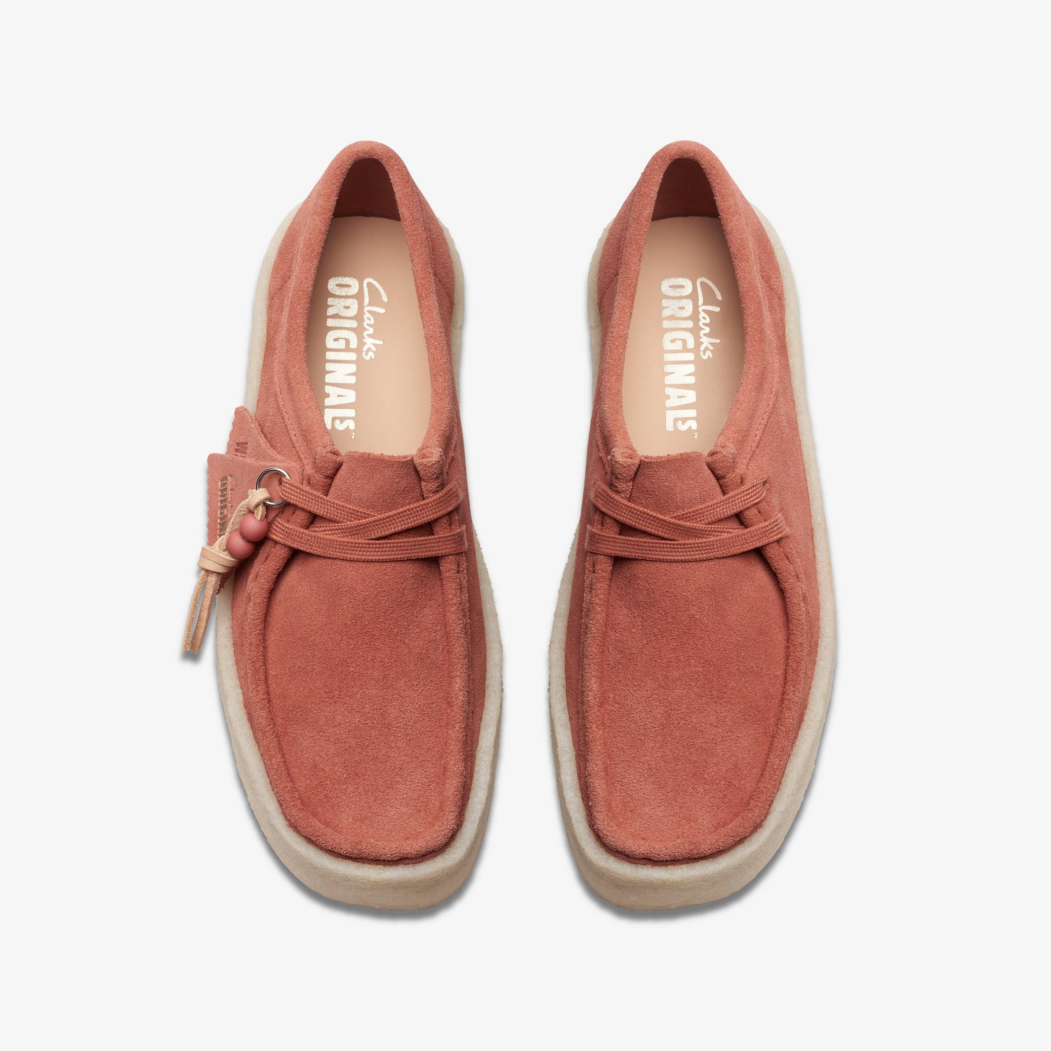 Wallabee Cup Terracotta Suede Wallabee, view 6 of 7