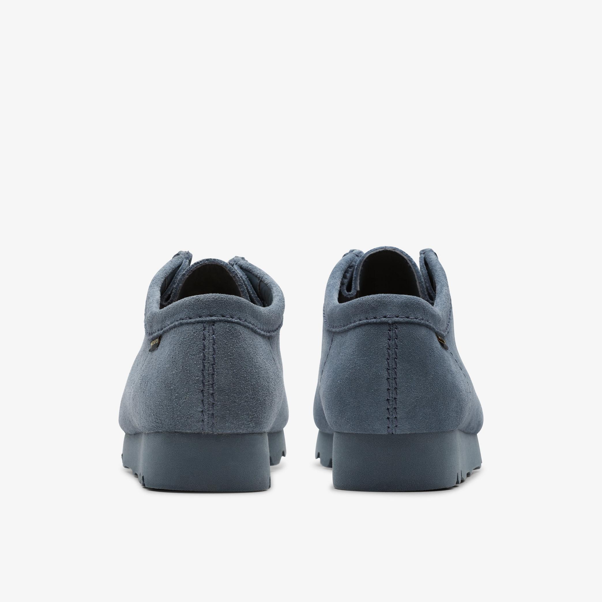 Wallabee GORE-TEX Blue/Grey Suede Shoes, view 5 of 7