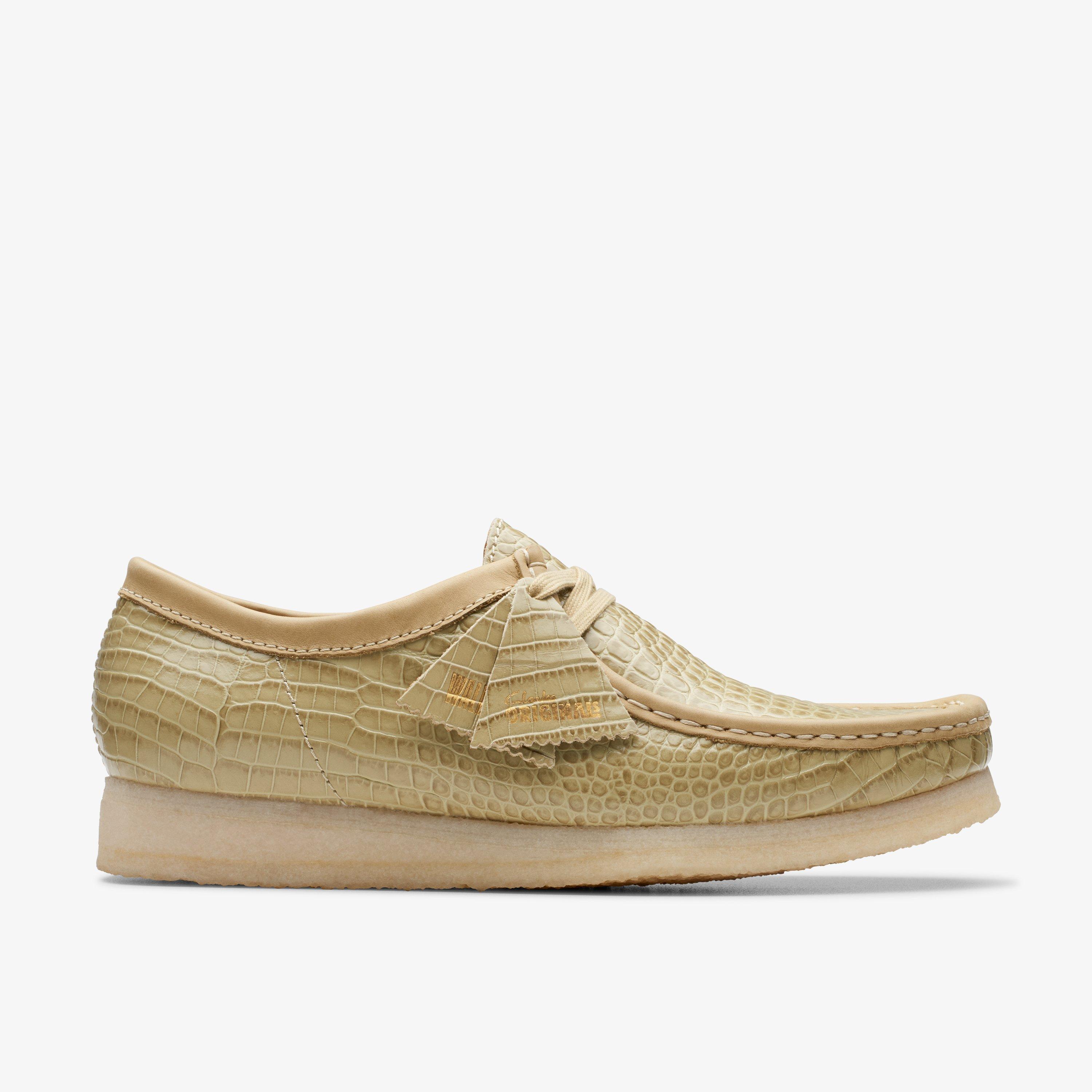 Clarks wallabee 2024 lime suede