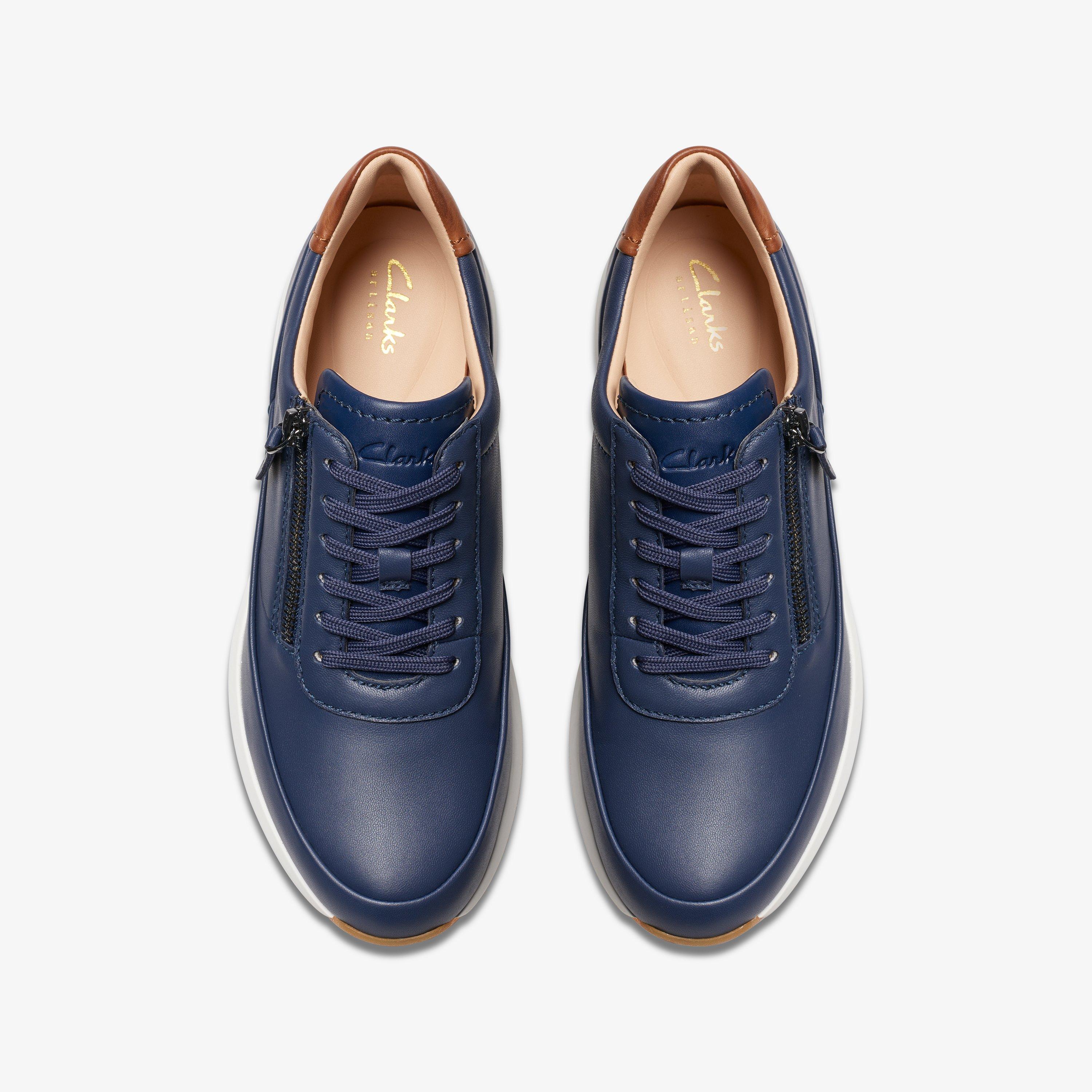 Tivoli Zip Navy Leather