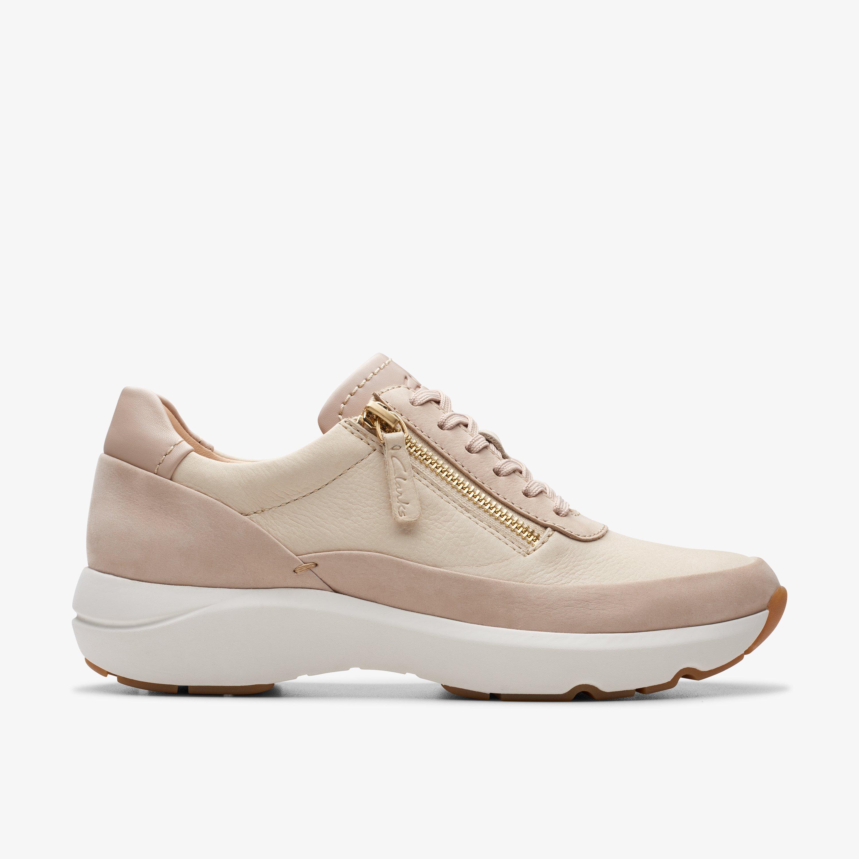 WOMENS Tivoli Zip Sand Combination Sneakers | Clarks US