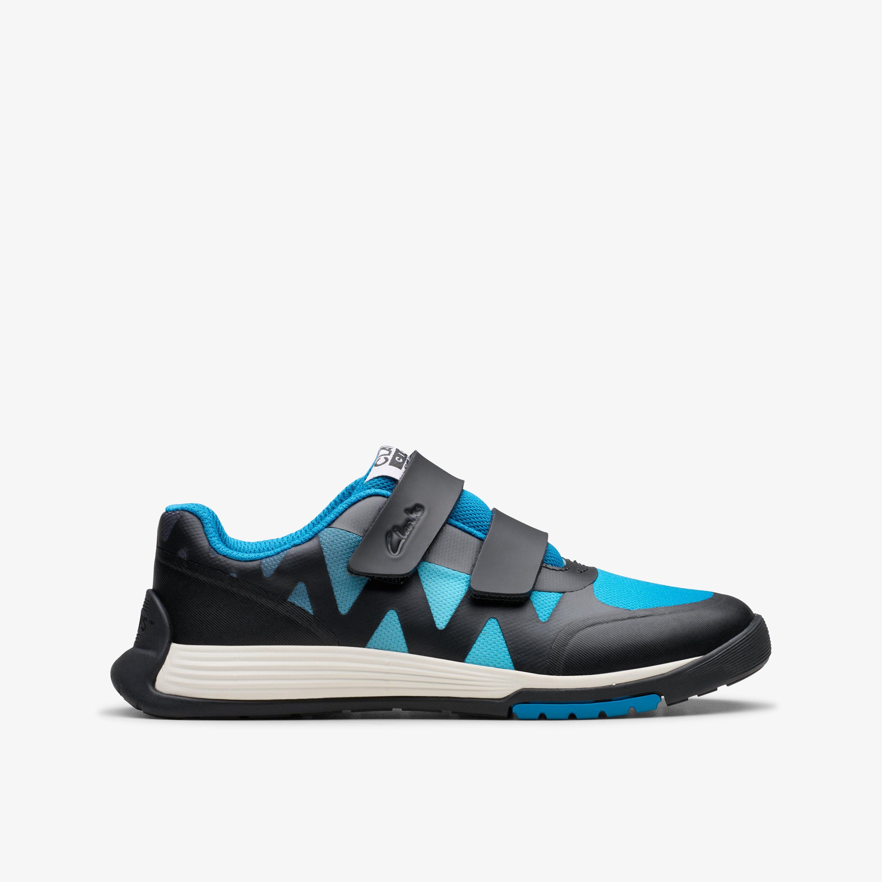 Cica Star Jump Kid Blue/Black Trainers Riptape, view 1 of 12
