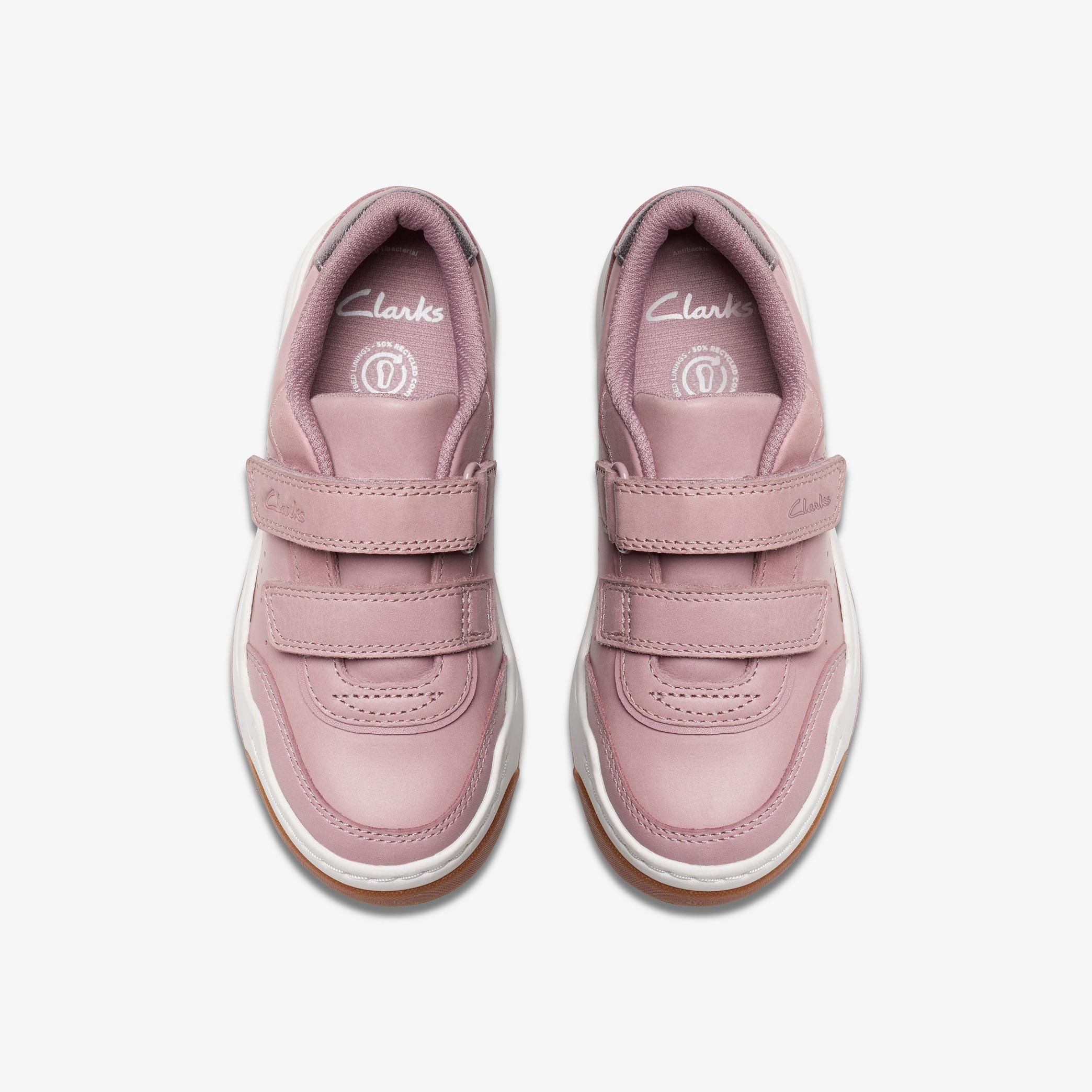 Urban Solo Kid Dusty Pink Trainers, view 6 of 6