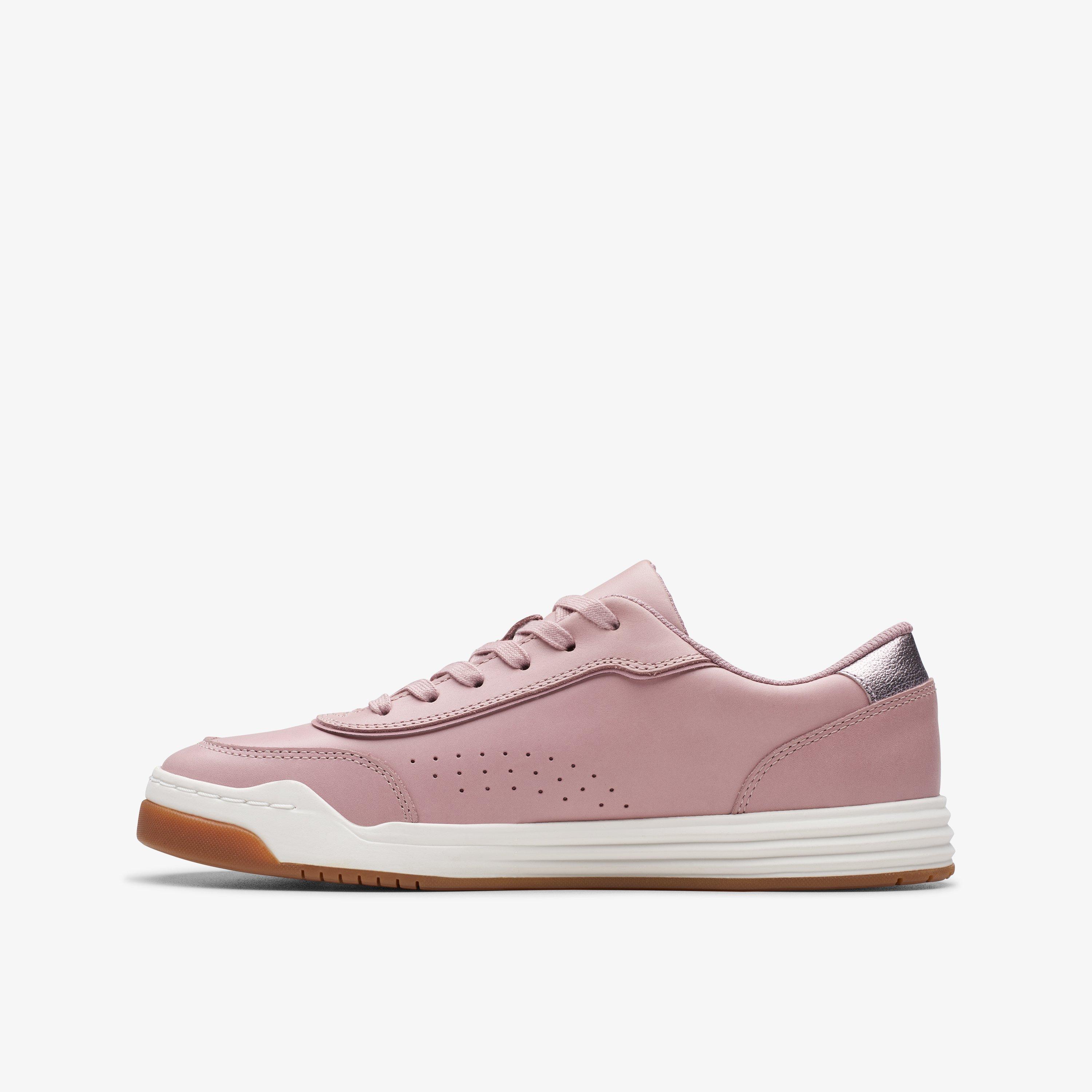 Girls Urban Solo Older Dusty Pink Trainers Clarks UK