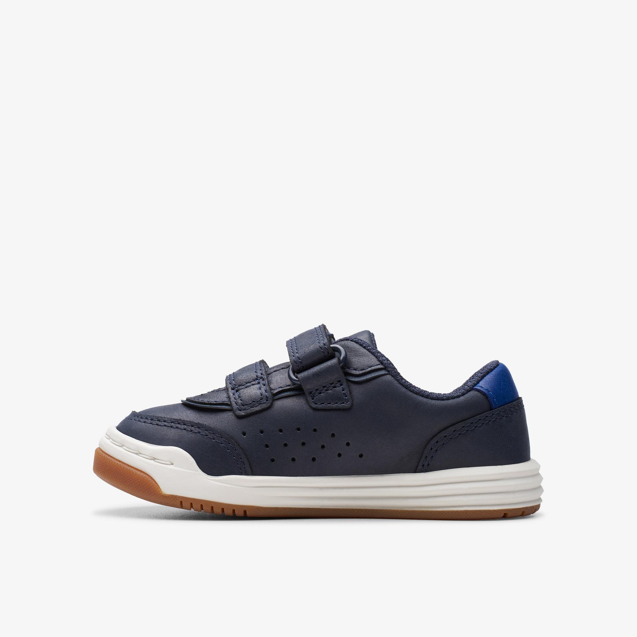 Urban Solo Toddler Navy Trainers, view 2 of 6