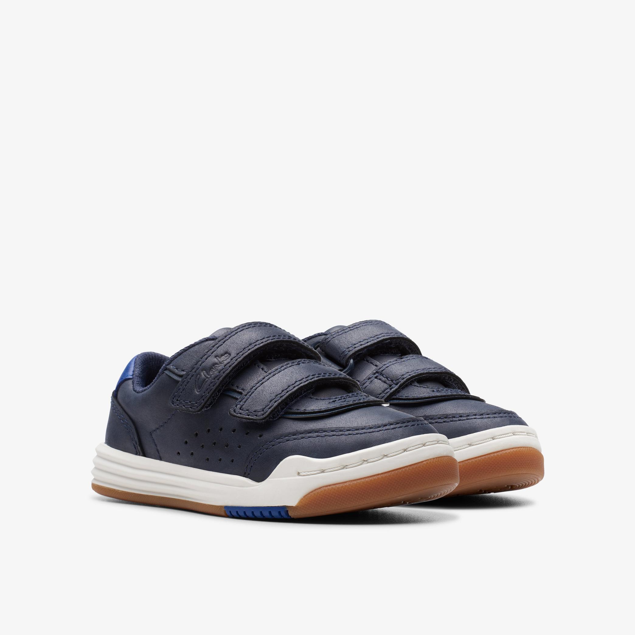 Urban Solo Toddler Navy Trainers, view 4 of 6