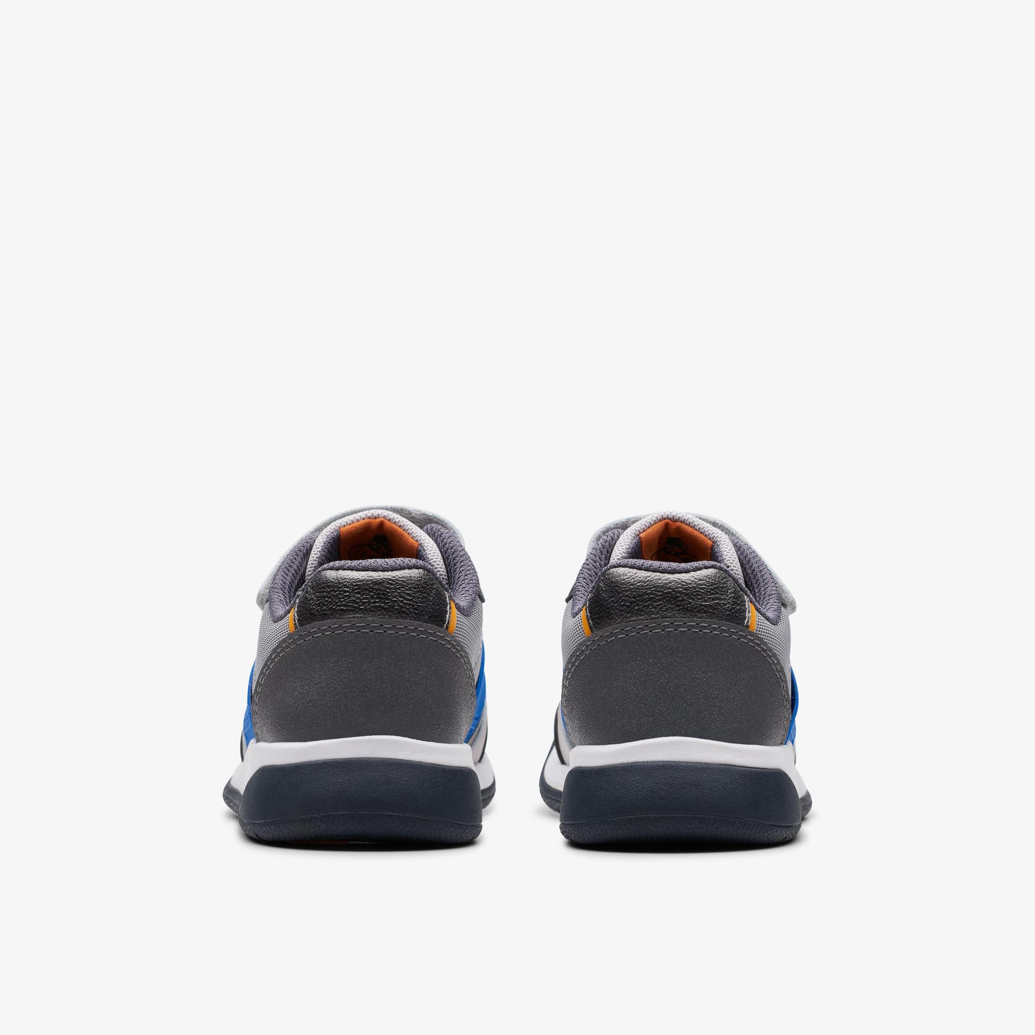 Lune Flex Kid Grey/Blue Trainers, view 5 of 7