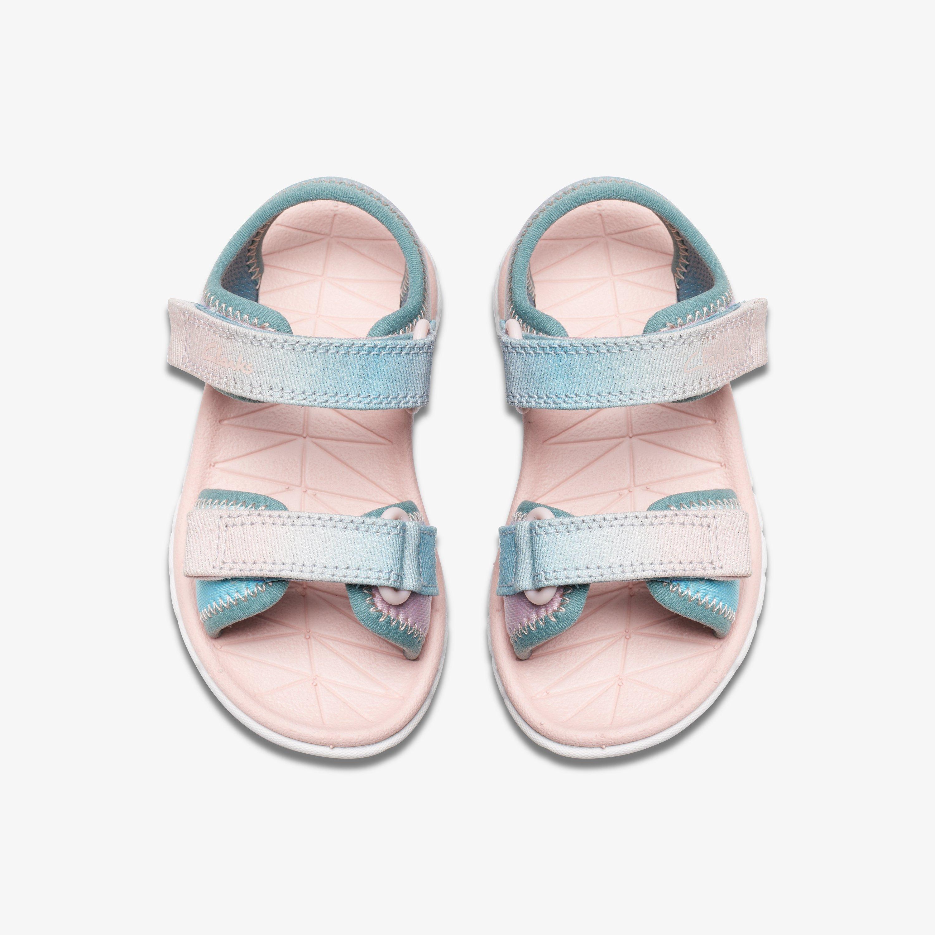 Clarks girls flip hotsell flops