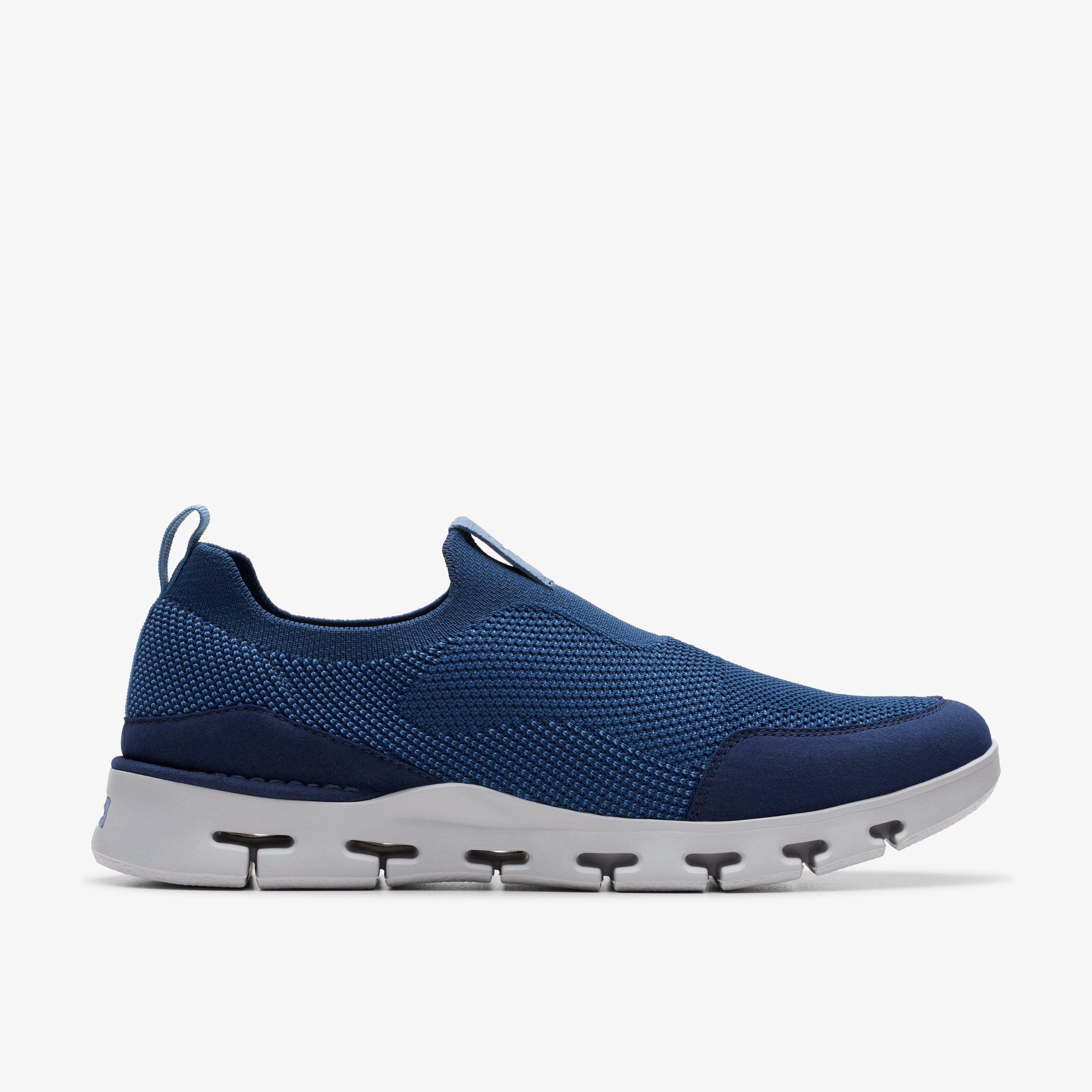 MENS Nature X Ease Navy Sneakers | Clarks US
