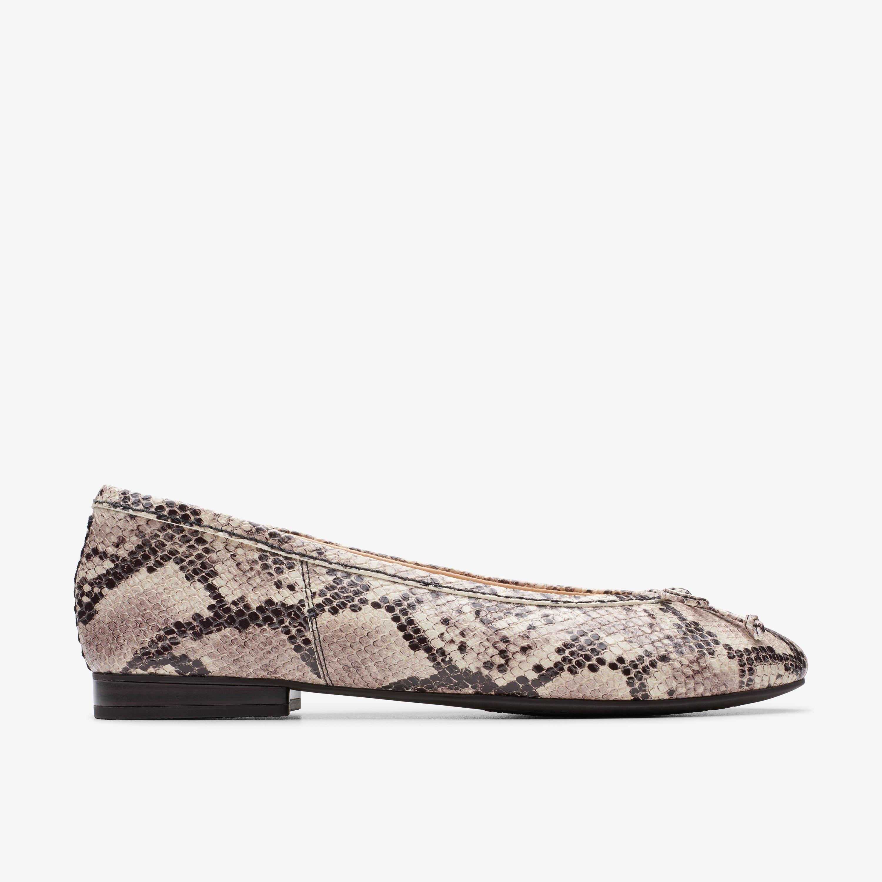 WOMENS Fawna Lily Snake Print Ballerina | Clarks US