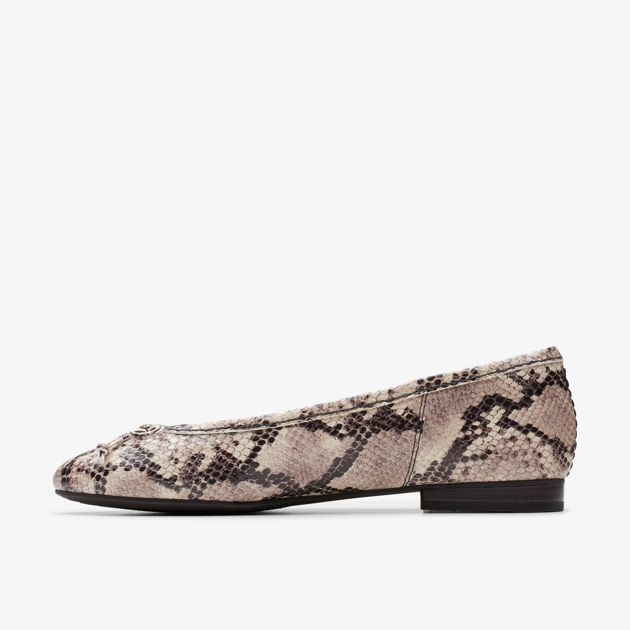 Fawna Lily Snake Print Ballerina, view 2 of 7