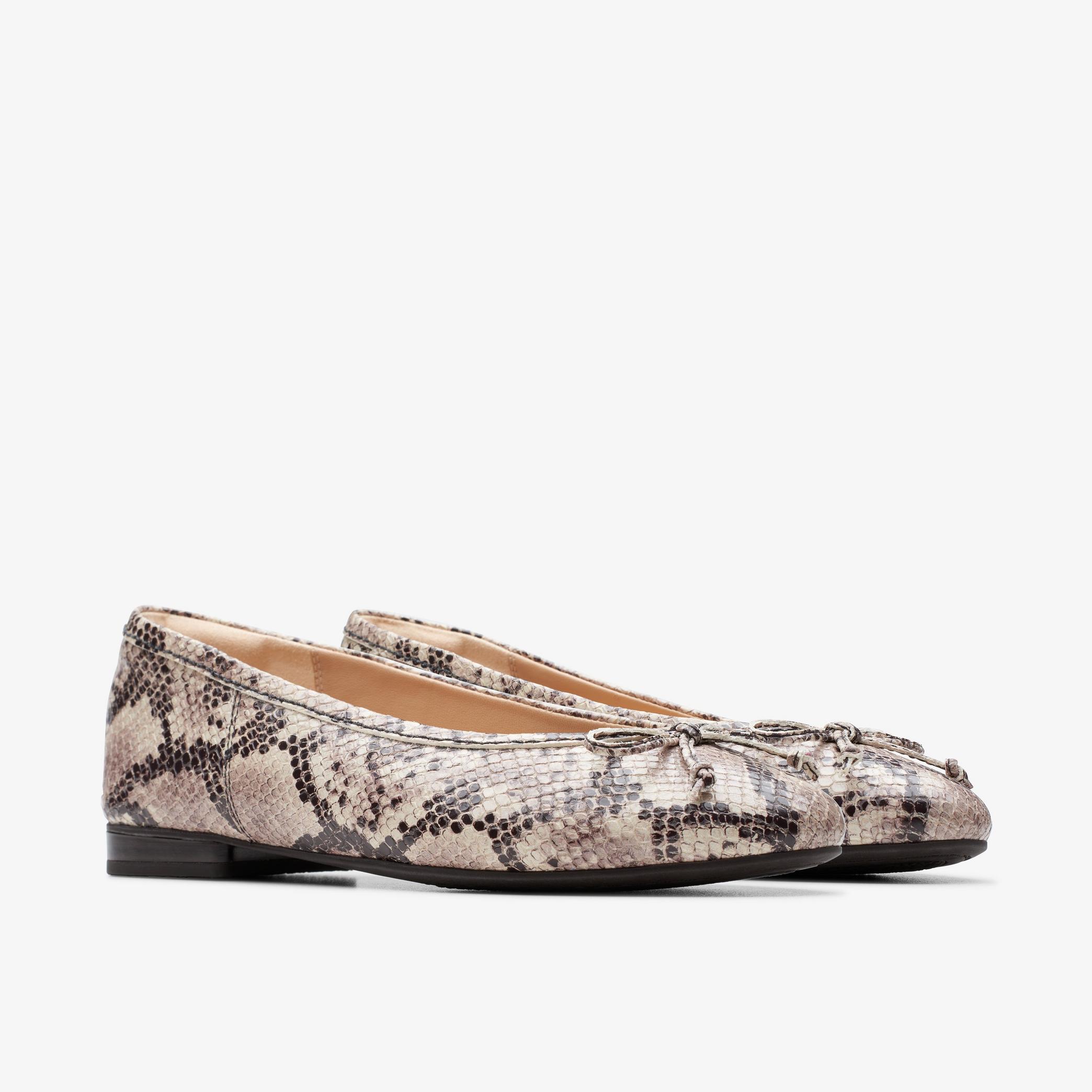 Fawna Lily Snake Print Ballerina, view 4 of 7