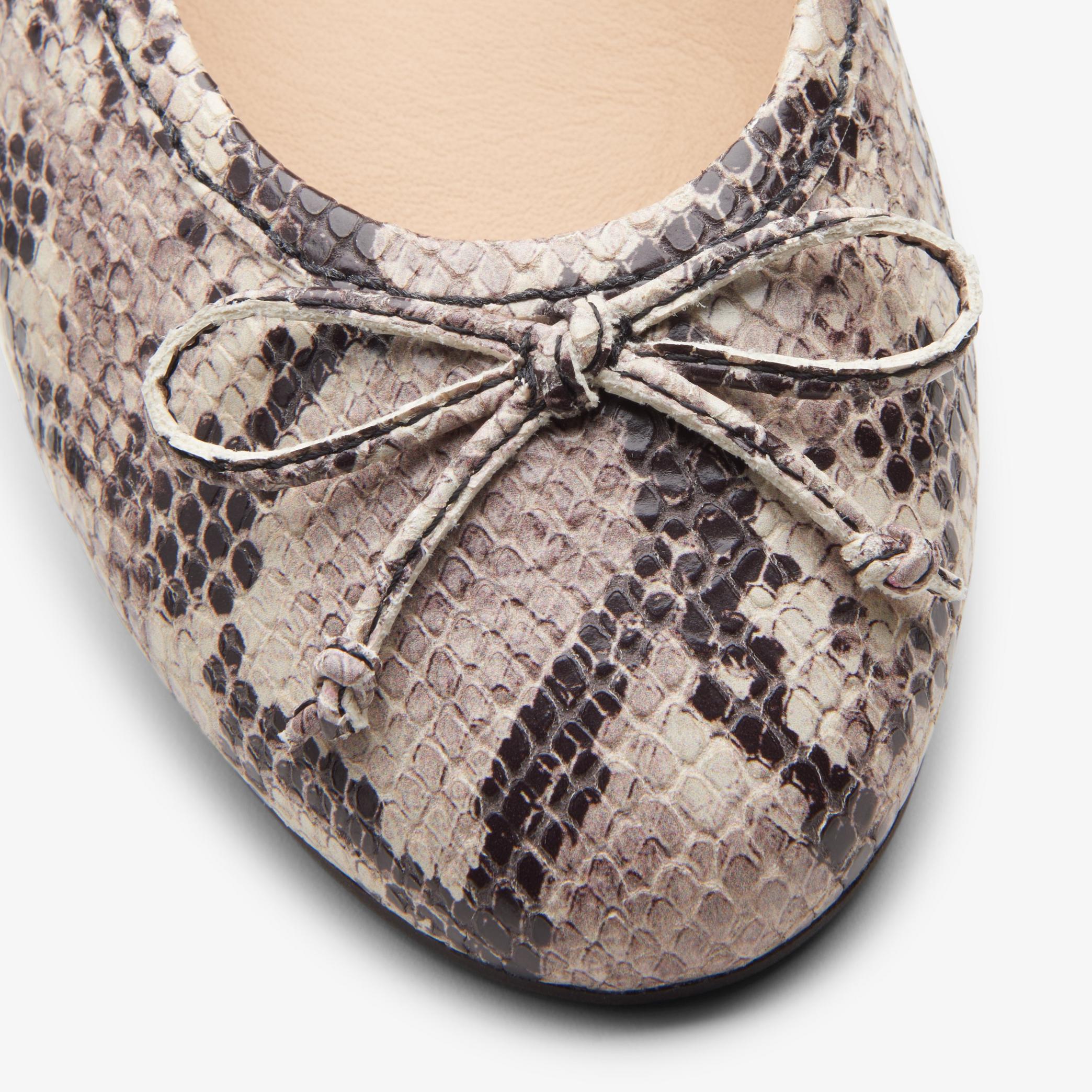 Fawna Lily Snake Print Ballerina, view 7 of 7
