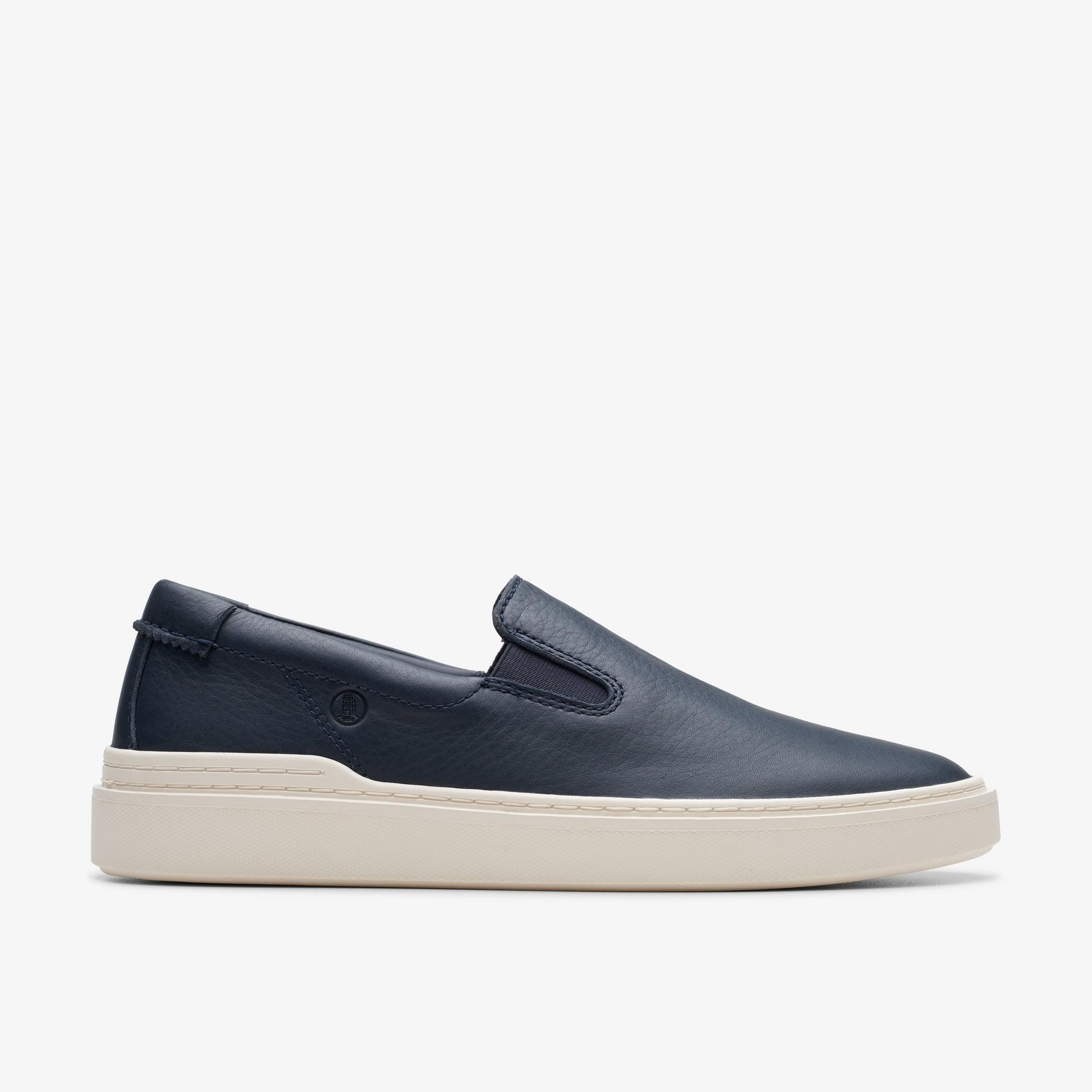CRAFT SWIFT GO Navy Leather Slip Ons, view 1 of 6