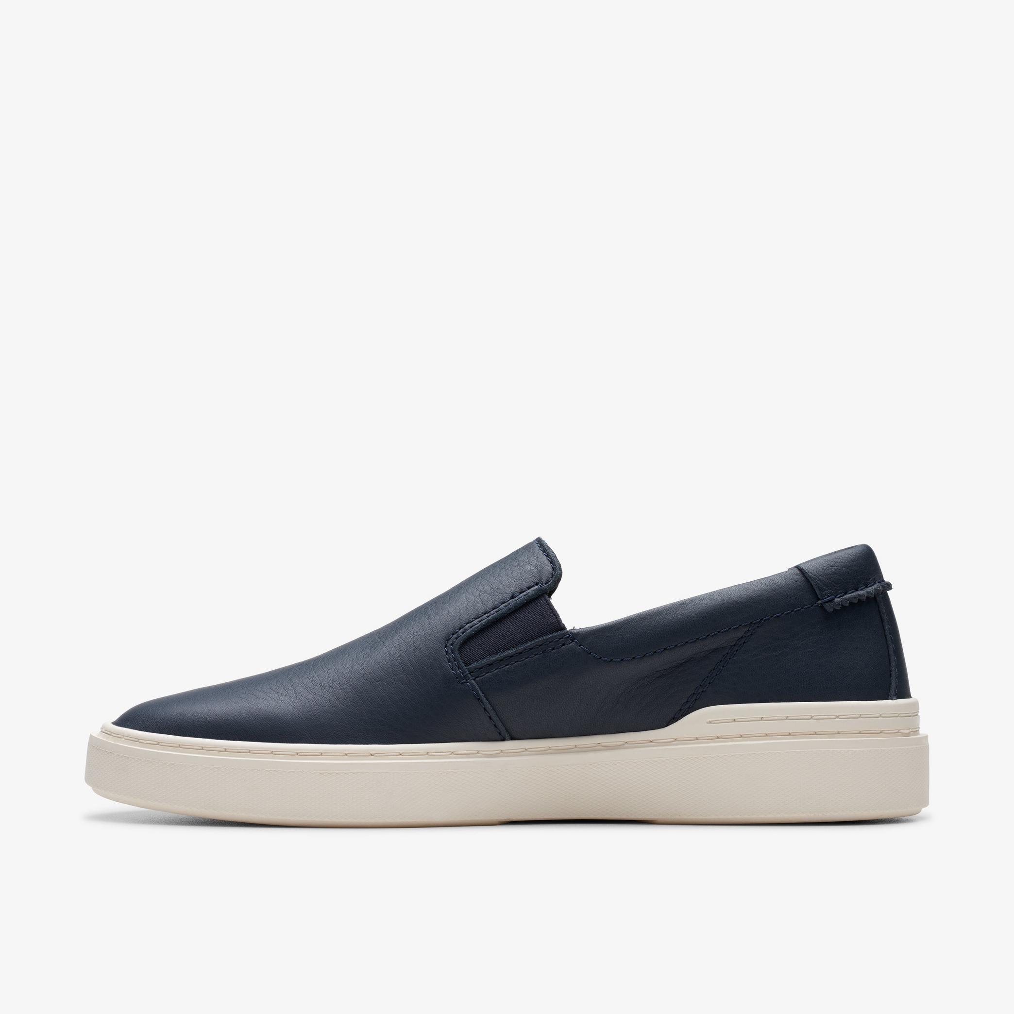 CRAFT SWIFT GO Navy Leather Slip Ons, view 2 of 6