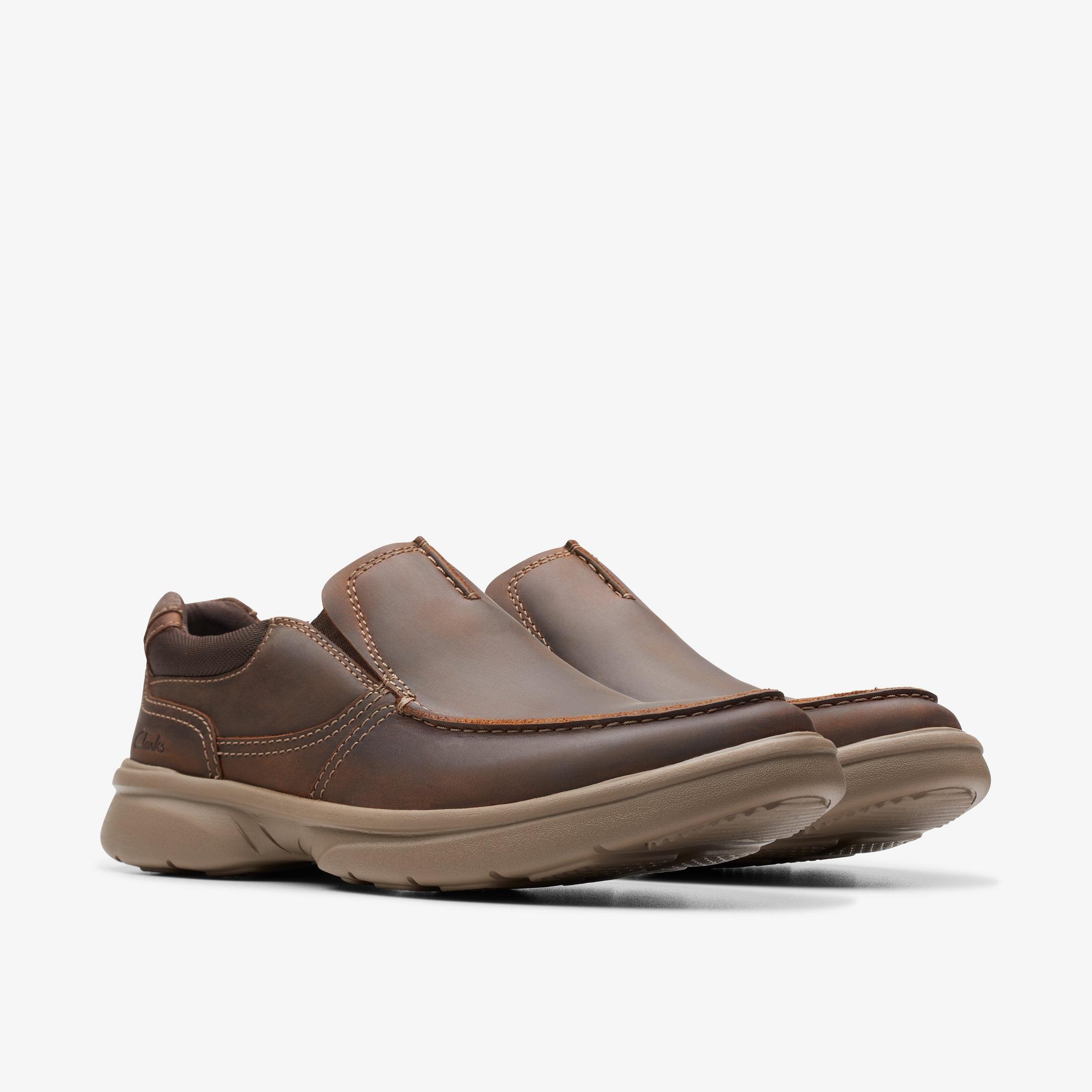 MENS Bradley Free Beeswax Leather Loafers | Clarks CA