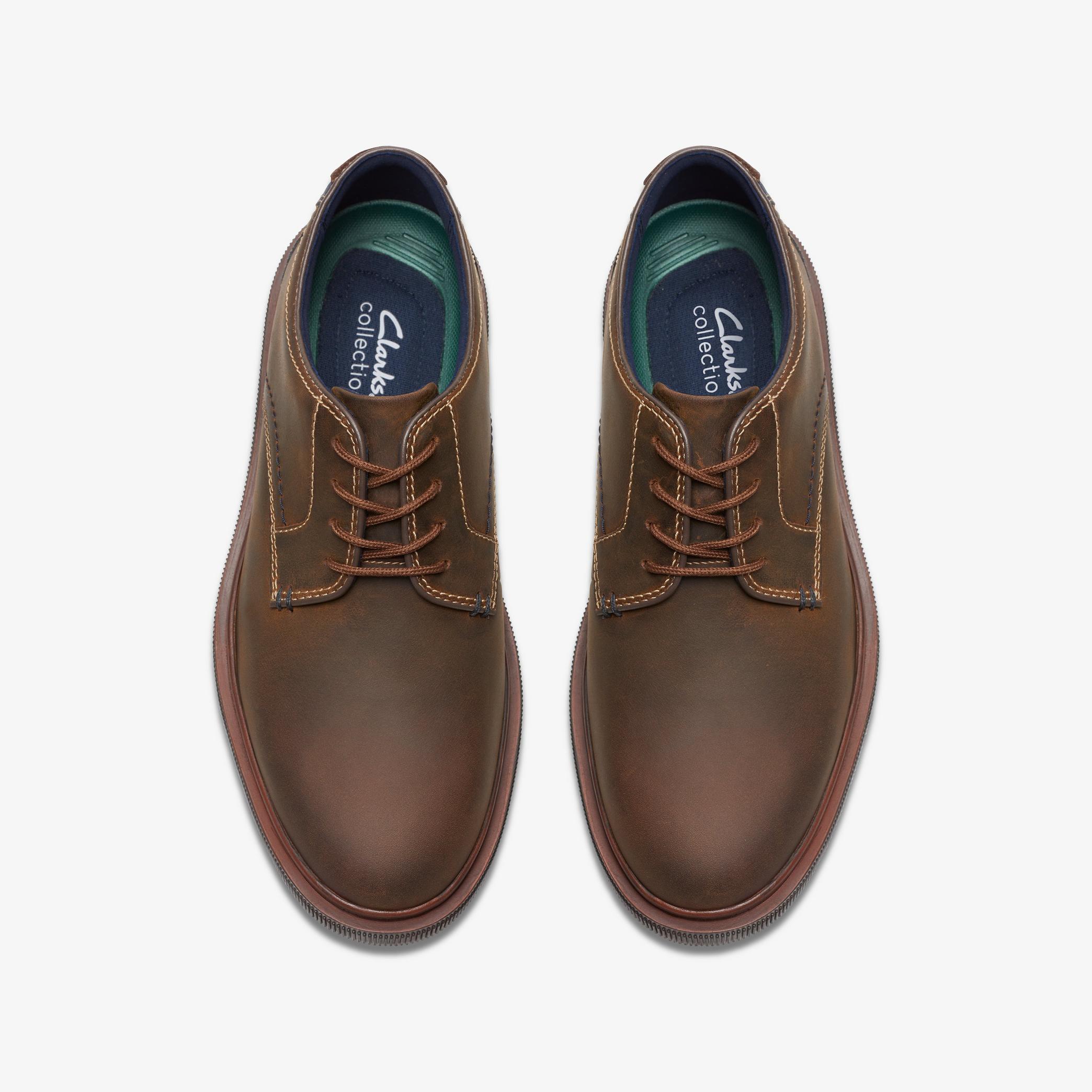 Burchill Derby Beeswax Leather Brogues, view 6 of 6