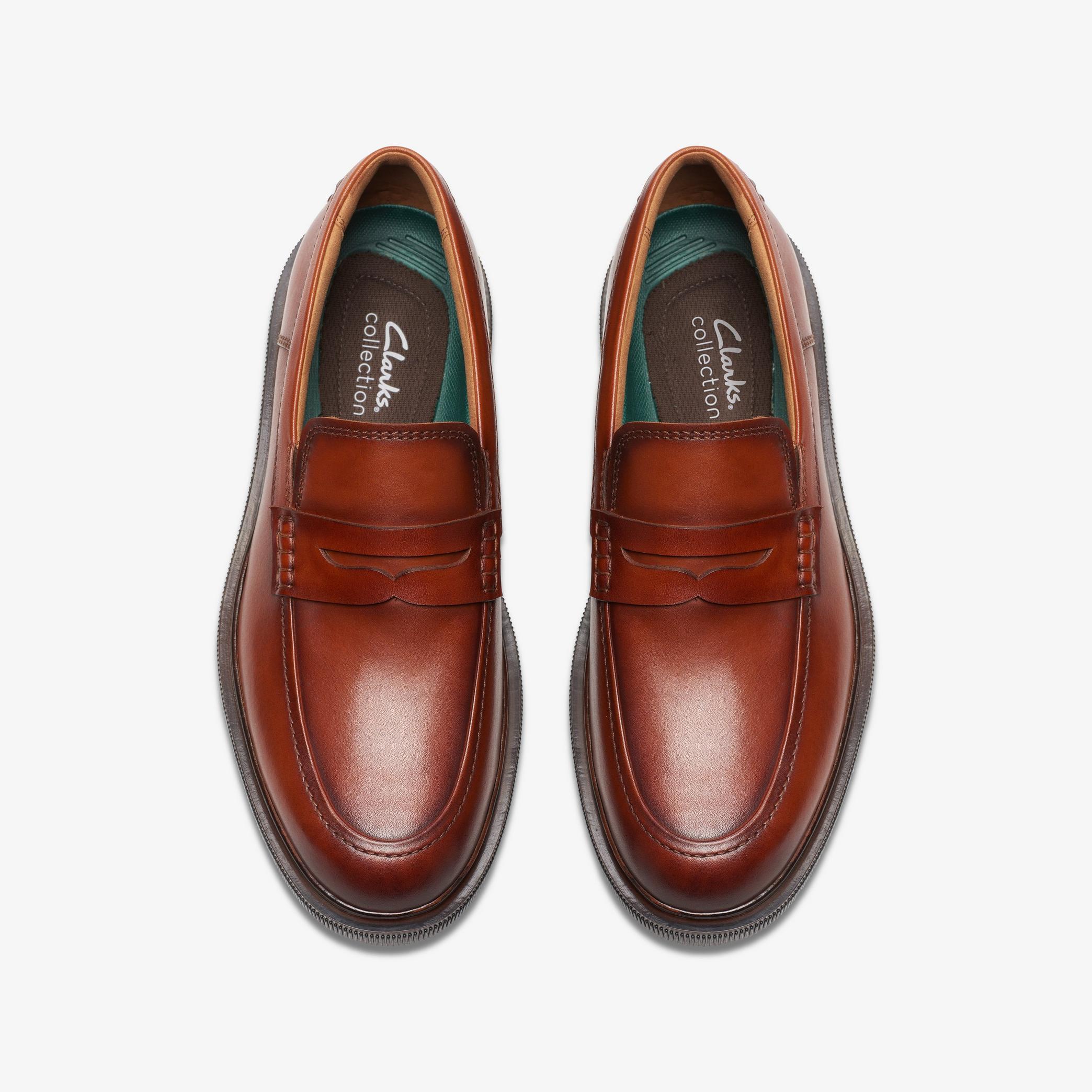 Burchill Penny Tan Leather Brogues, view 6 of 7