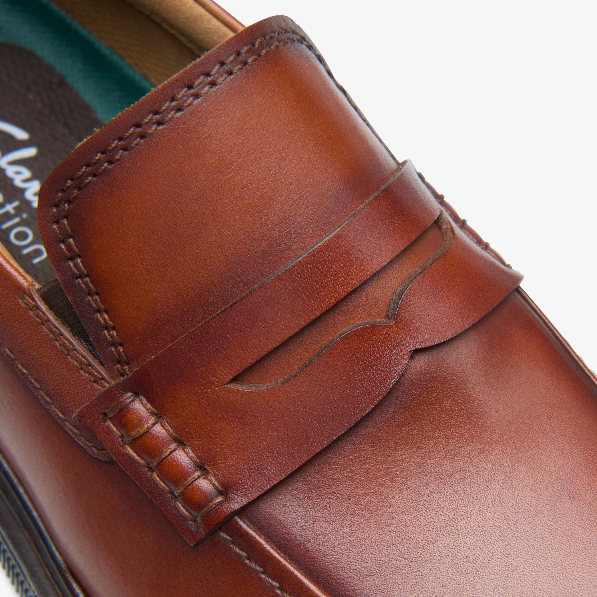 Burchill Penny Tan Leather Brogues, view 7 of 7