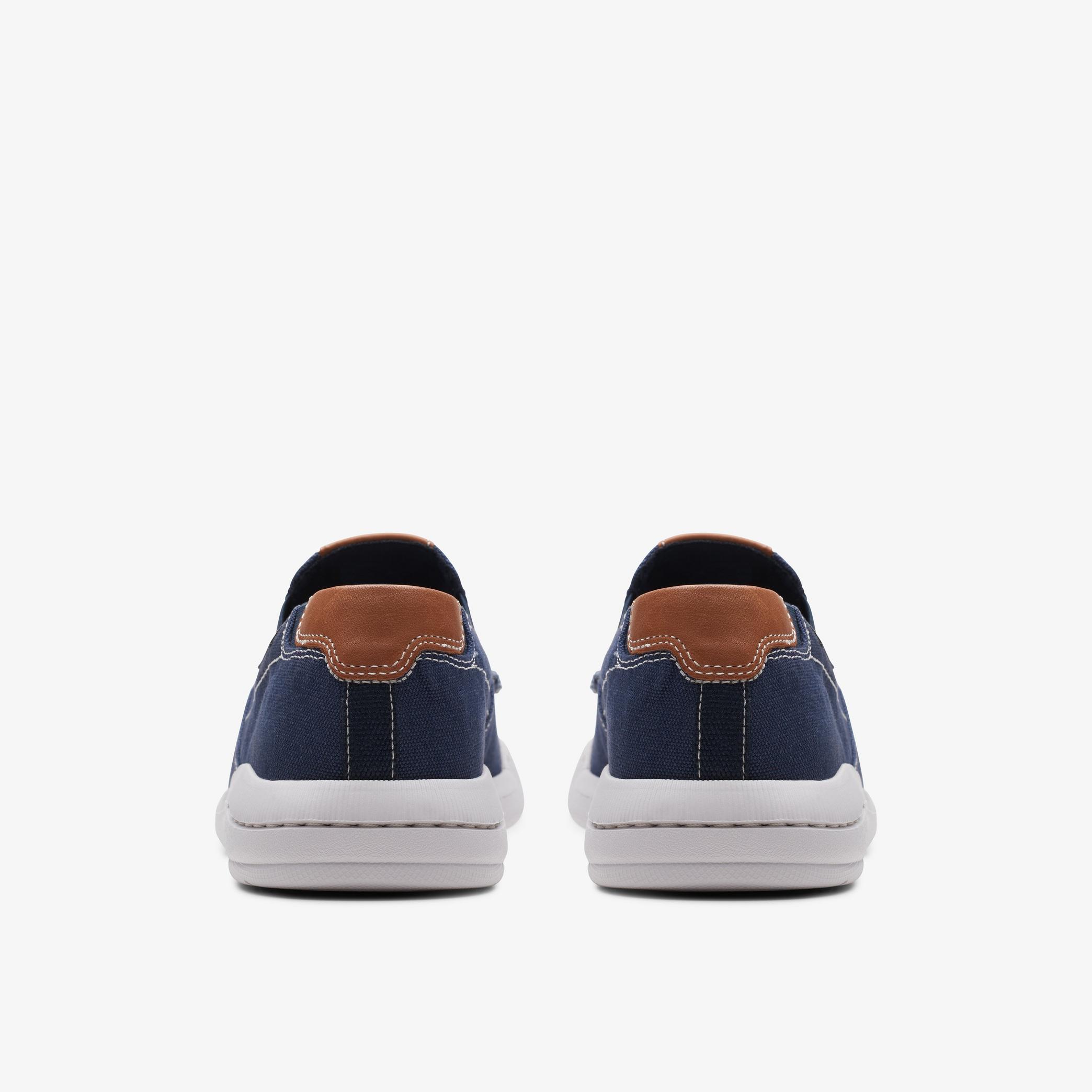 Mens Driftlite Step Navy Combination Shoes | Clarks US