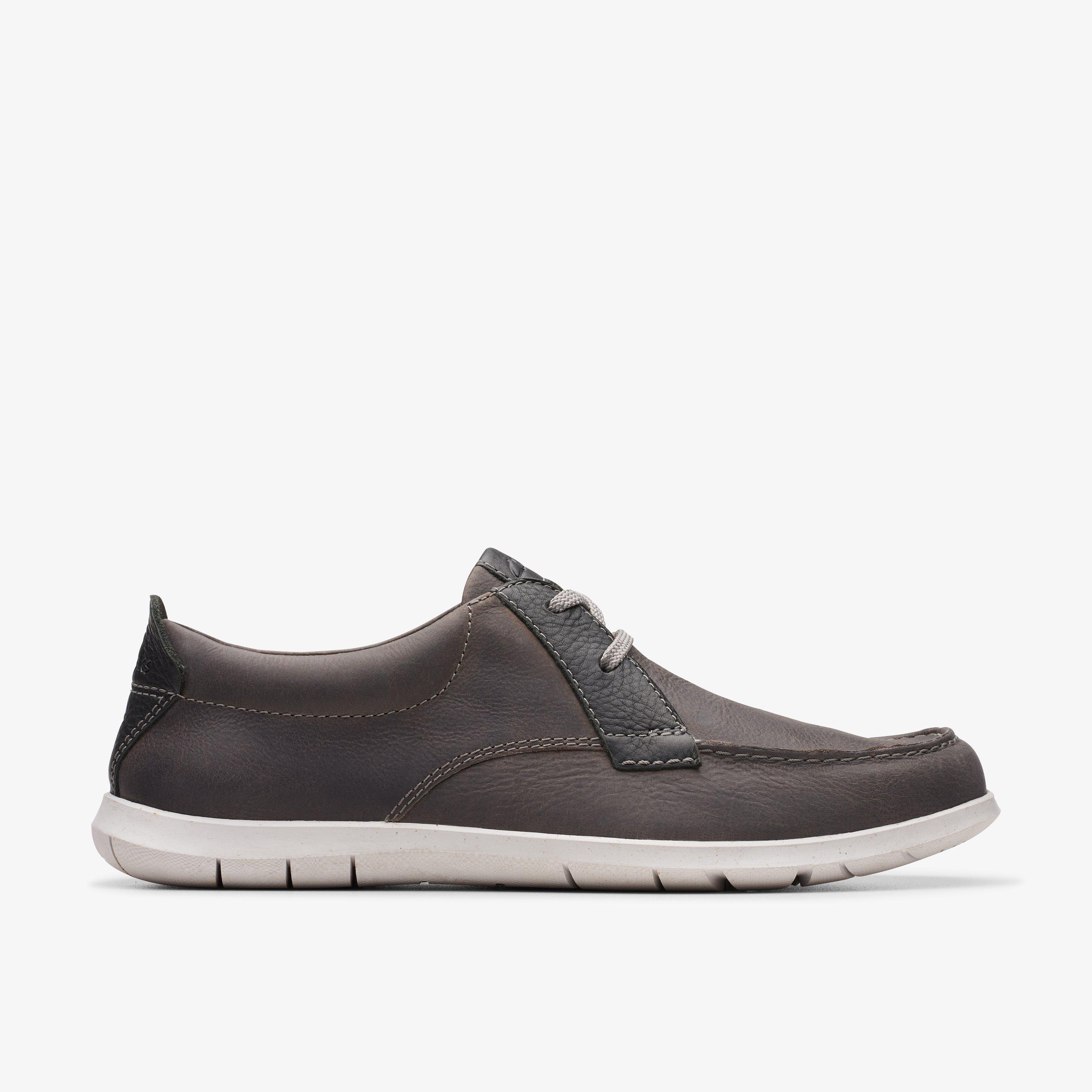 Clarks Flexway Lace In Grey