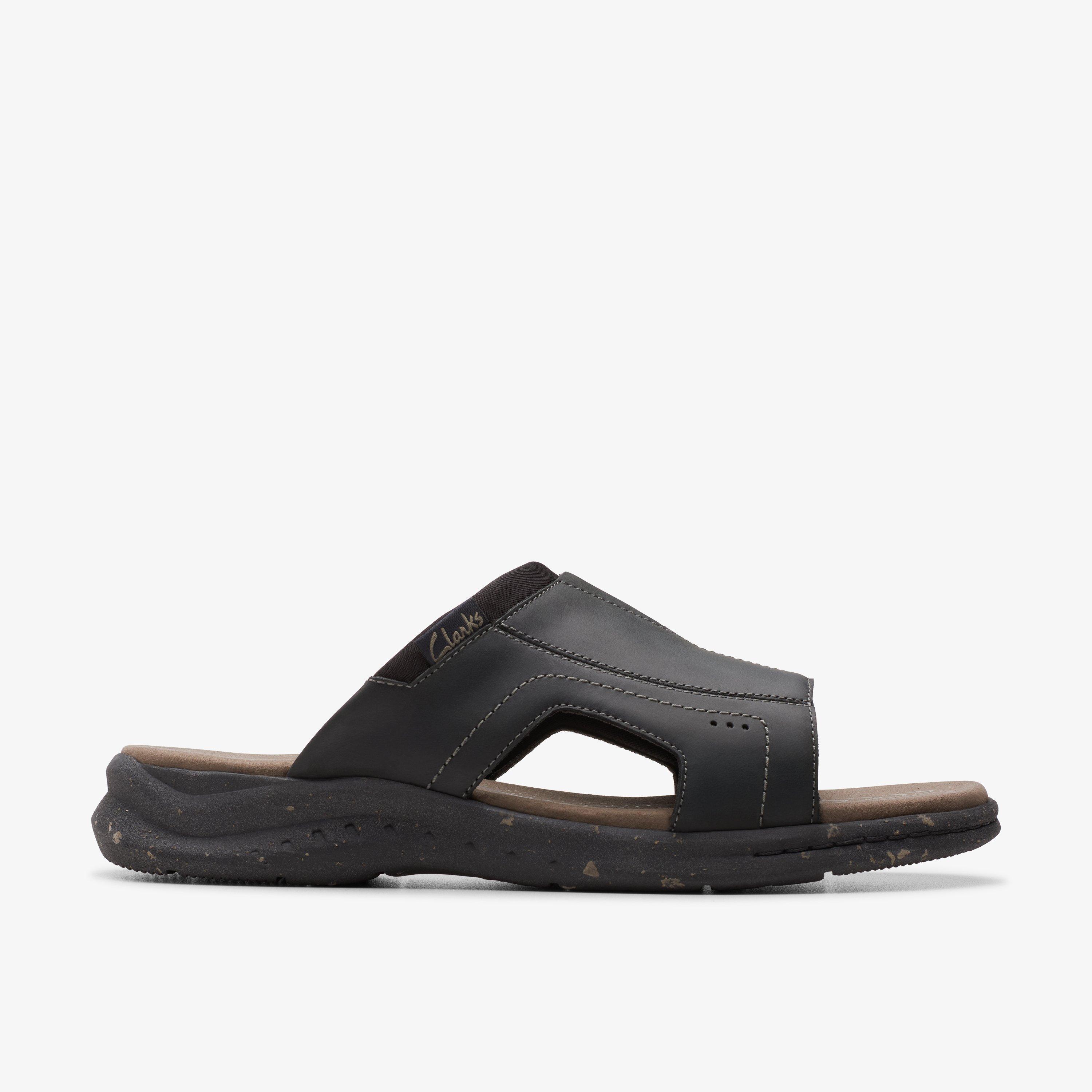 Clarks flip sale flops mens black