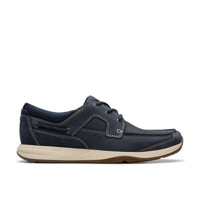 Clarks Mens Sailview Lace Slip-Ons