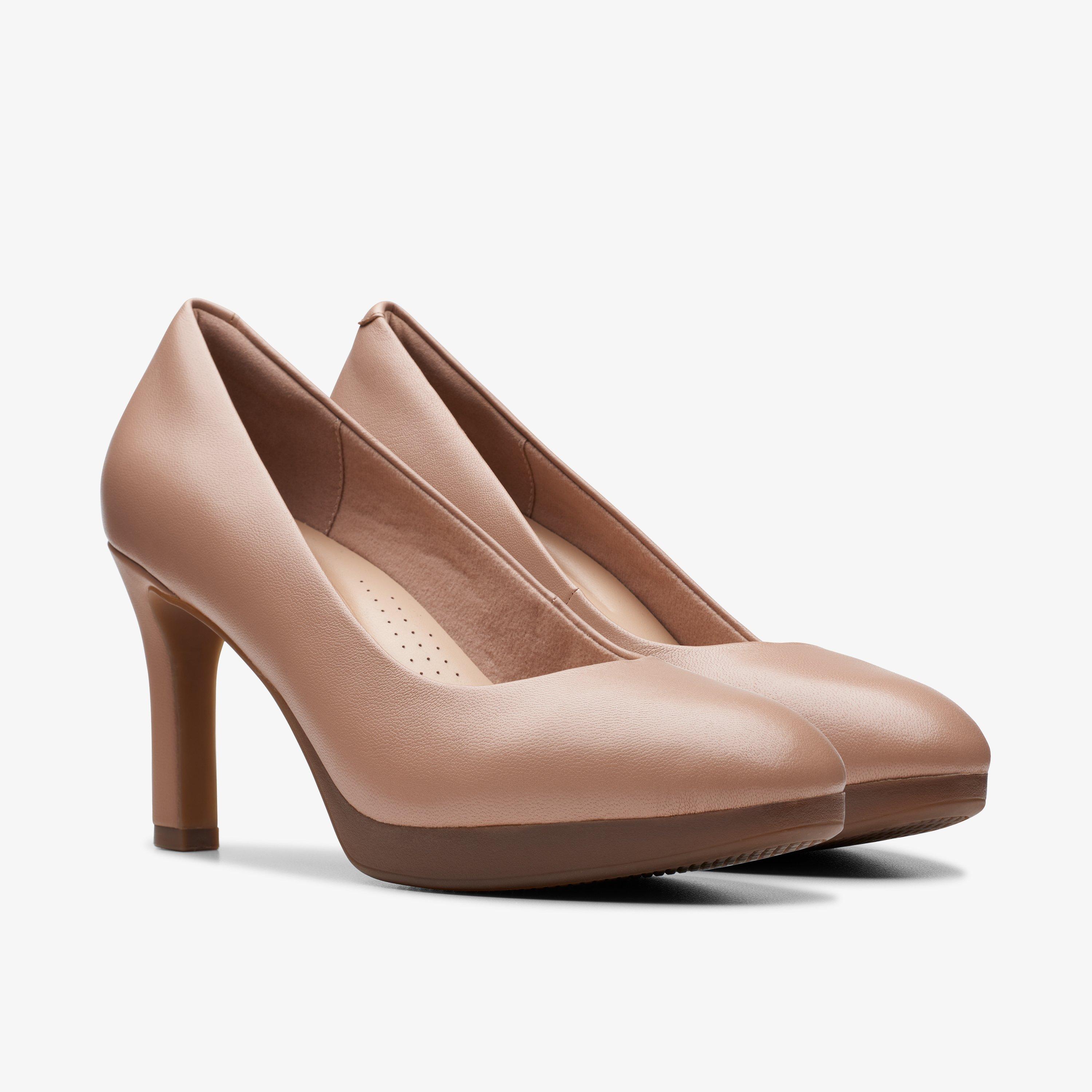 Clarks platform sale heels