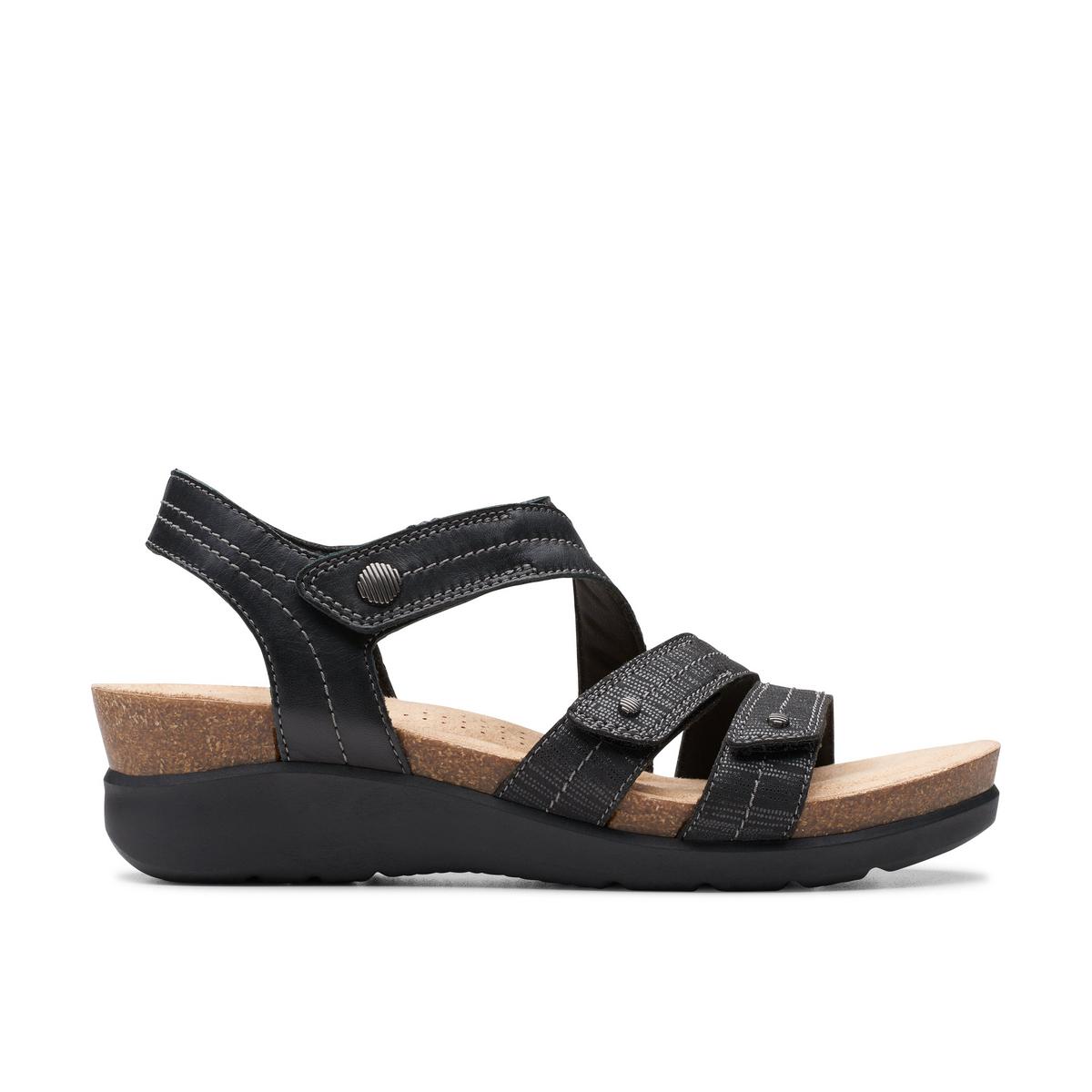 Clarks Womens Calenne Clara Wedges,Strappy Sandals