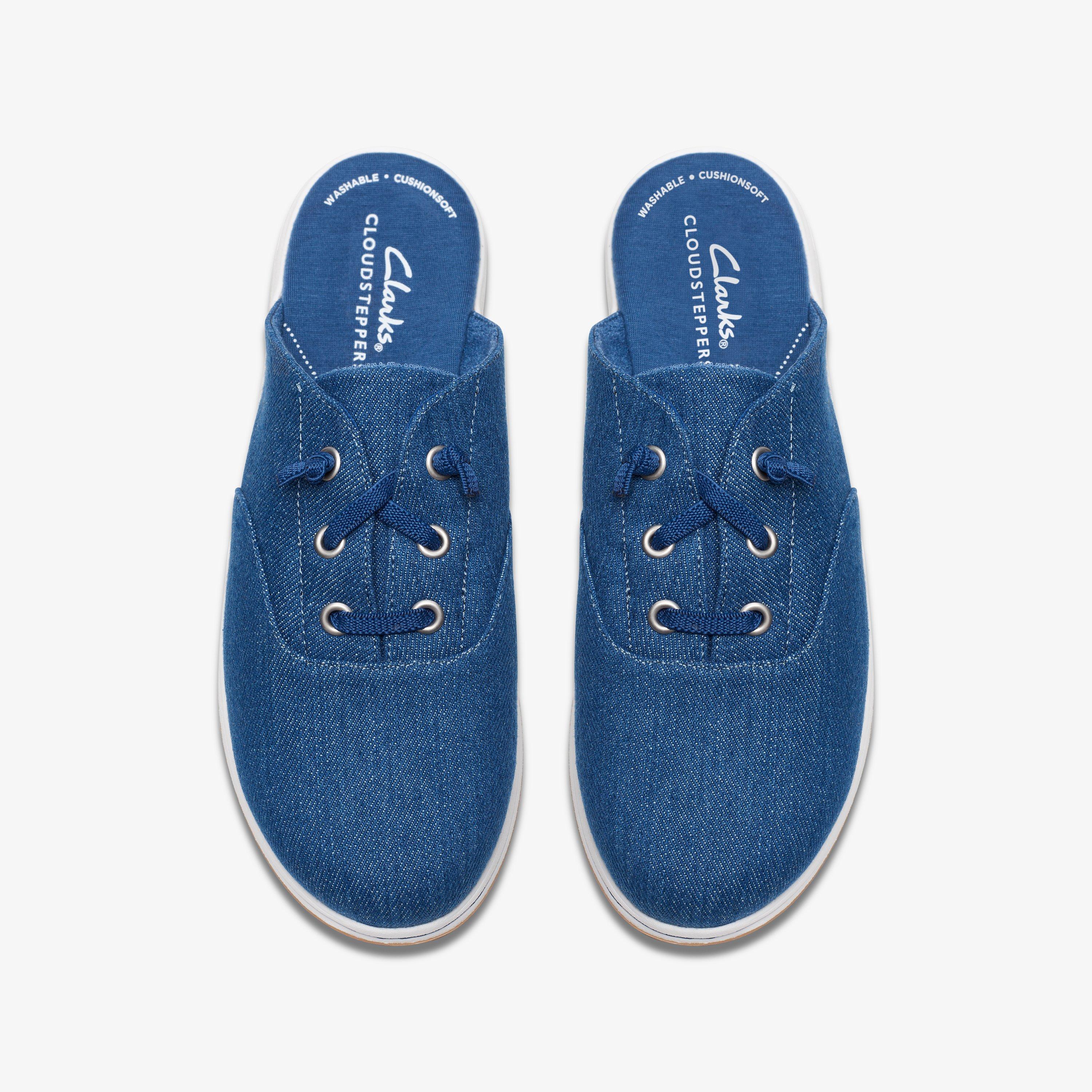 Clarks store cloudsteppers blue