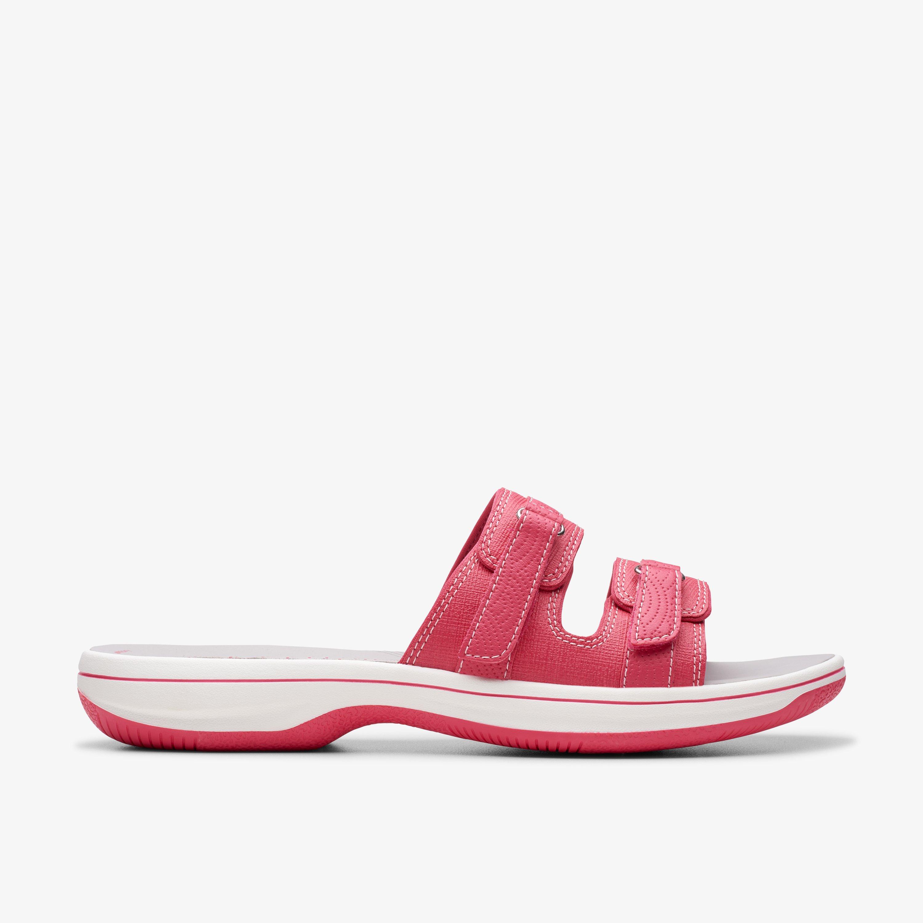 Clarks ladies pink shoes on sale