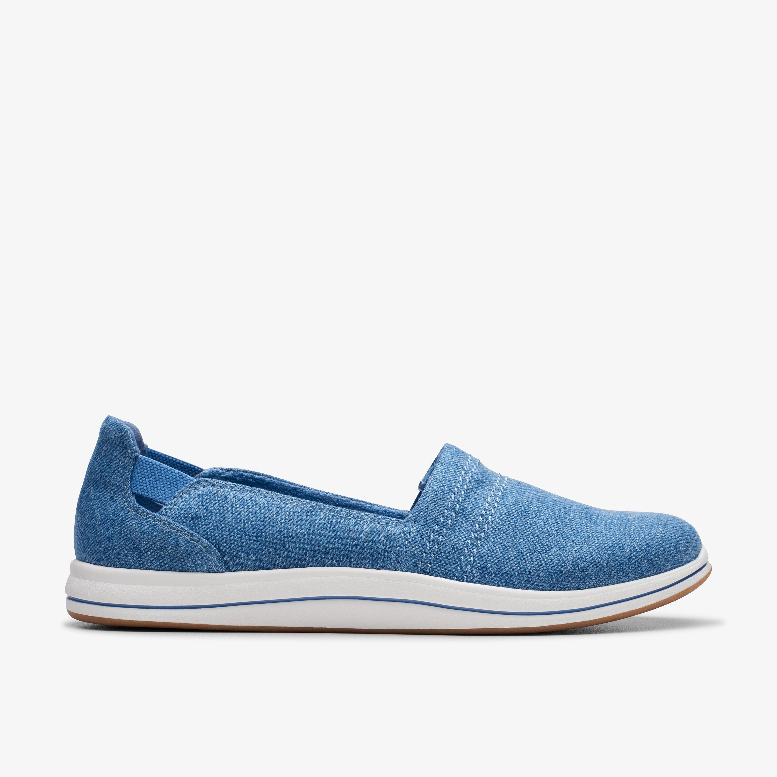 WOMENS Breeze Step II Dark Navy Slip Ons | Clarks US